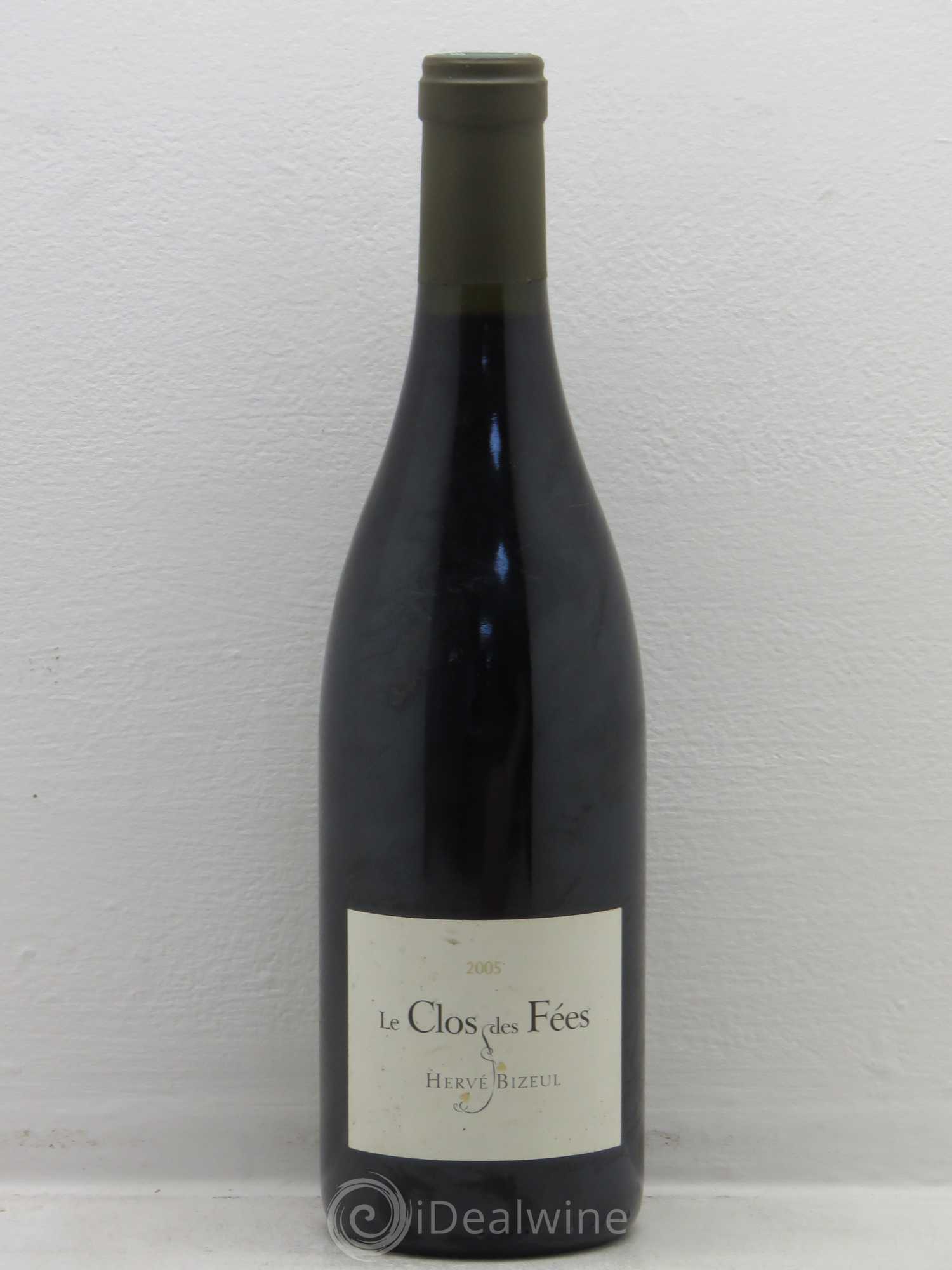 Côtes du Roussillon Villages Clos des Fées Hervé Bizeul 2005 - Lot de 1 bouteille - 0
