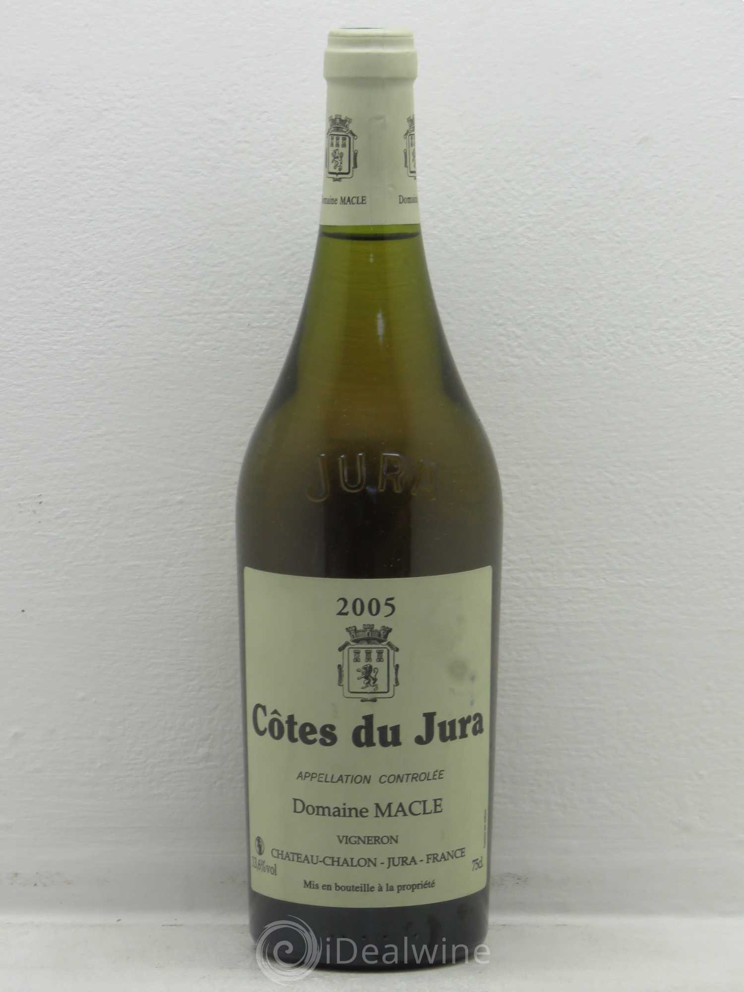 Côtes du Jura Jean Macle 2005 - Lot de 1 bouteille - 0