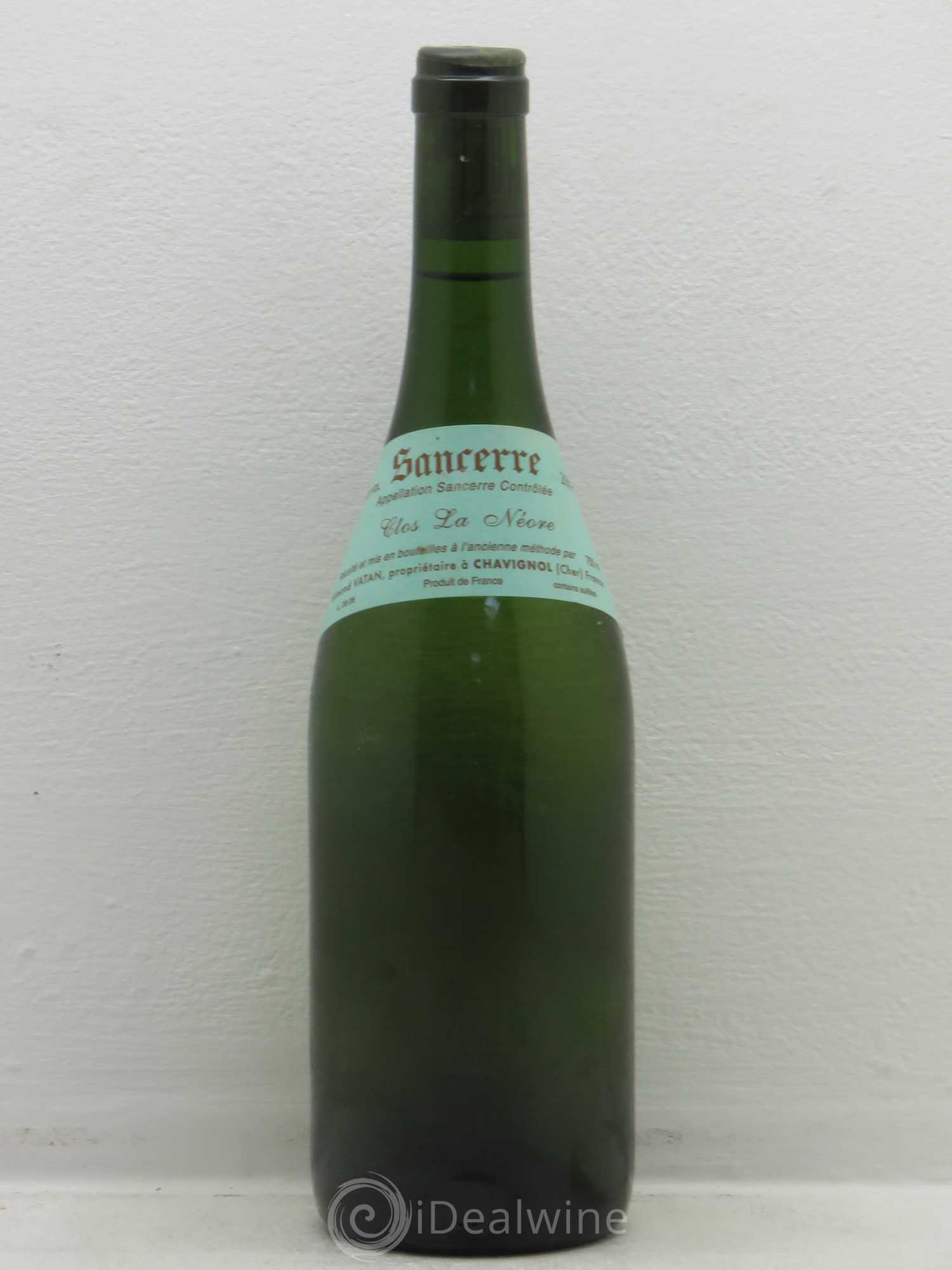 Sancerre Clos la Neore Edmond Vatan 2007 - Lot de 1 bouteille - 0