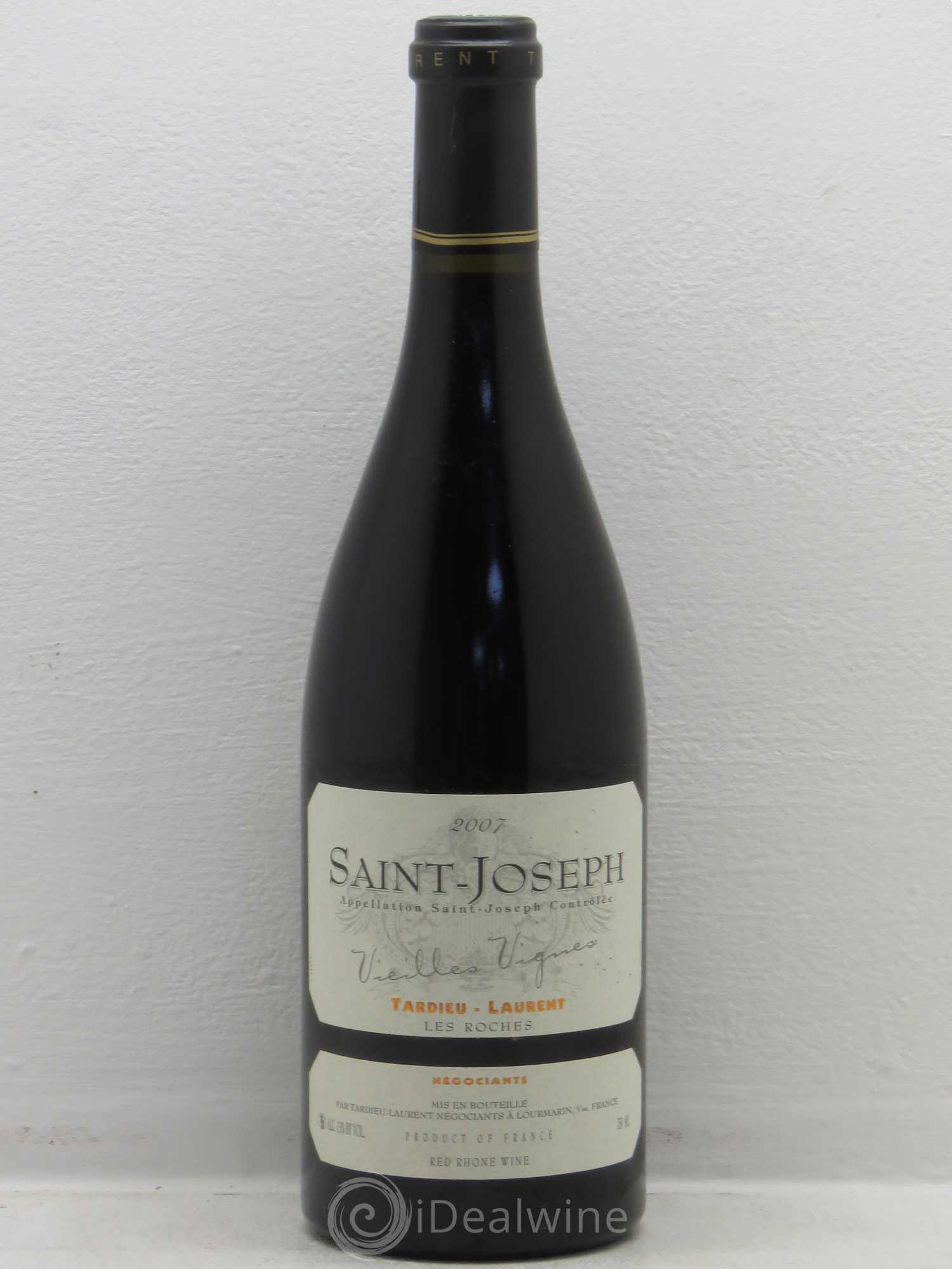 Saint-Joseph Vieilles vignes Maison Tardieu-Laurent Vieilles Vignes 2007 - Lot de 1 bouteille - 0