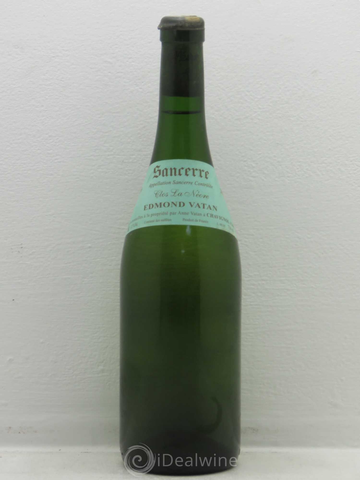 Sancerre Clos la Neore Edmond Vatan 2008 - Lot de 1 bouteille - 0