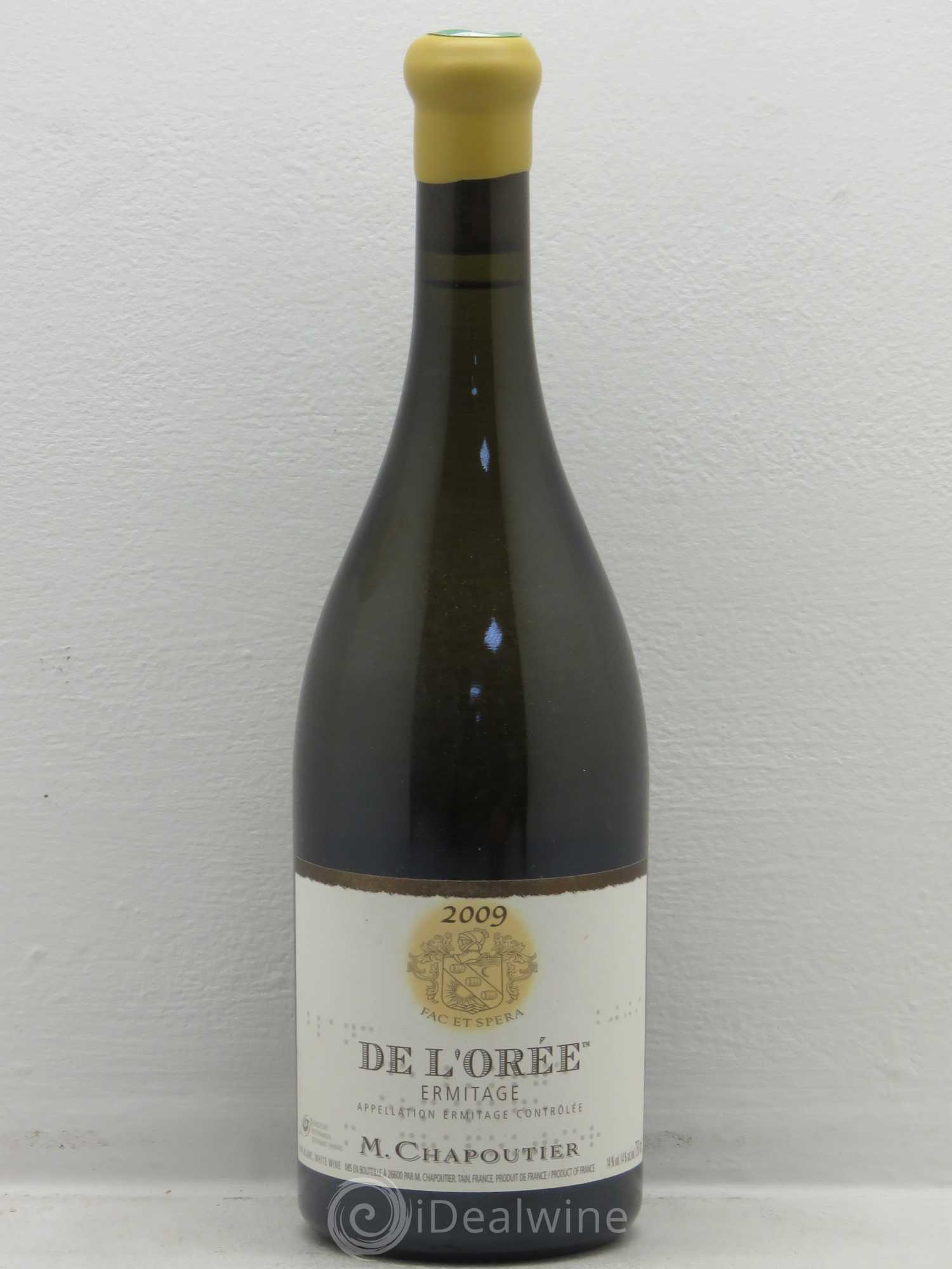 Hermitage Ermitage de l'Orée Chapoutier 2009 - Lot de 1 bouteille - 0