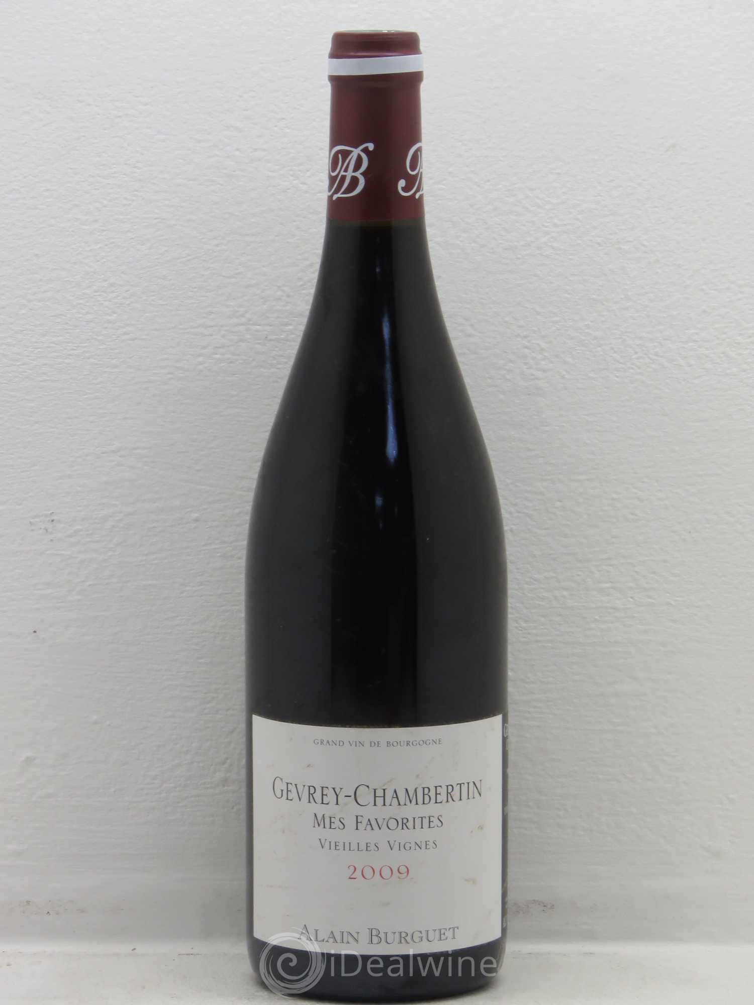Gevrey-Chambertin Domaine Alain Burguet Mes Favorites vieilles vignes 2009 - Posten von 1 Flasche - 0