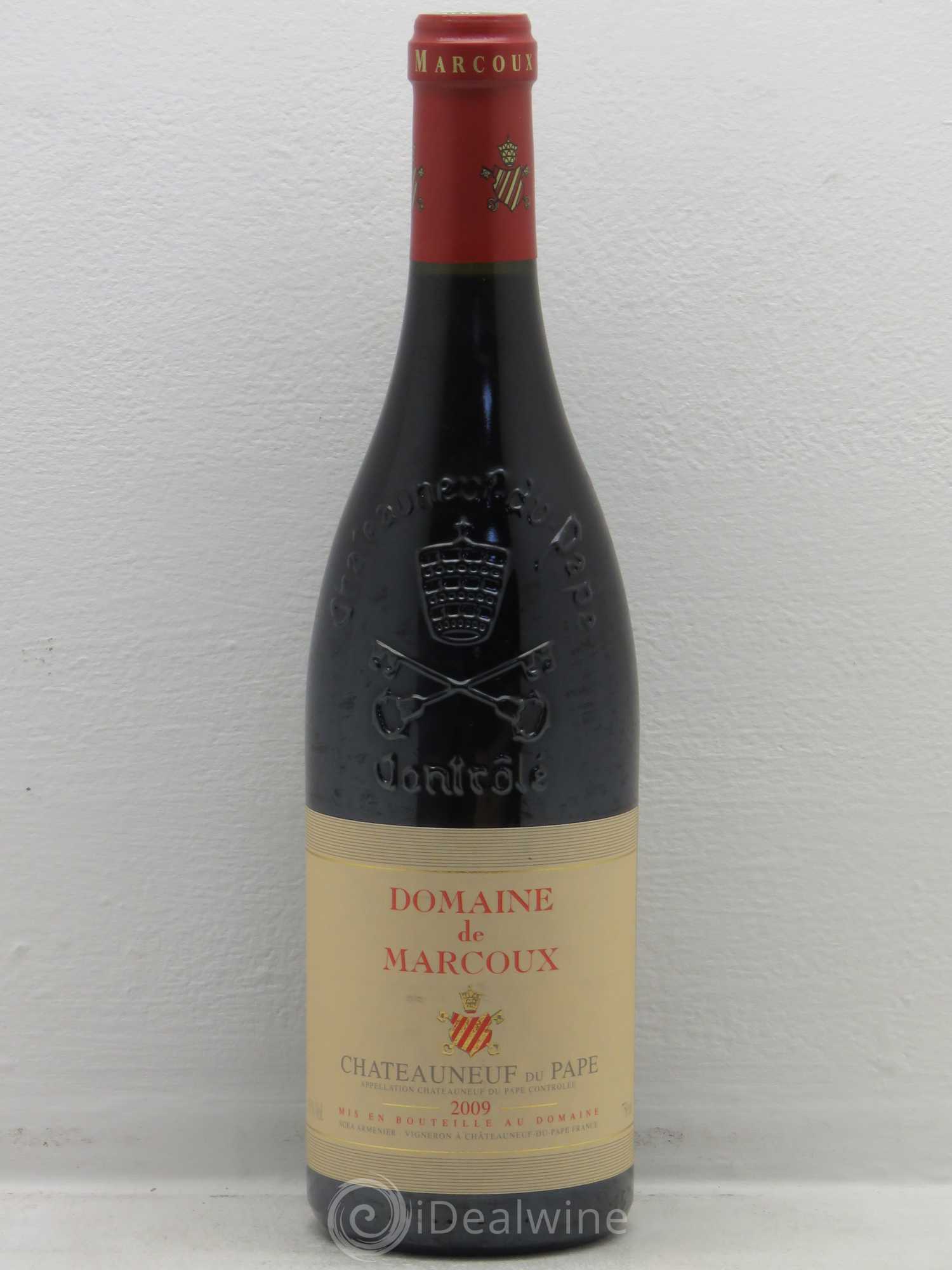 Châteauneuf-du-Pape Marcoux (Domaine de) 2009 - Lot de 1 bouteille - 0
