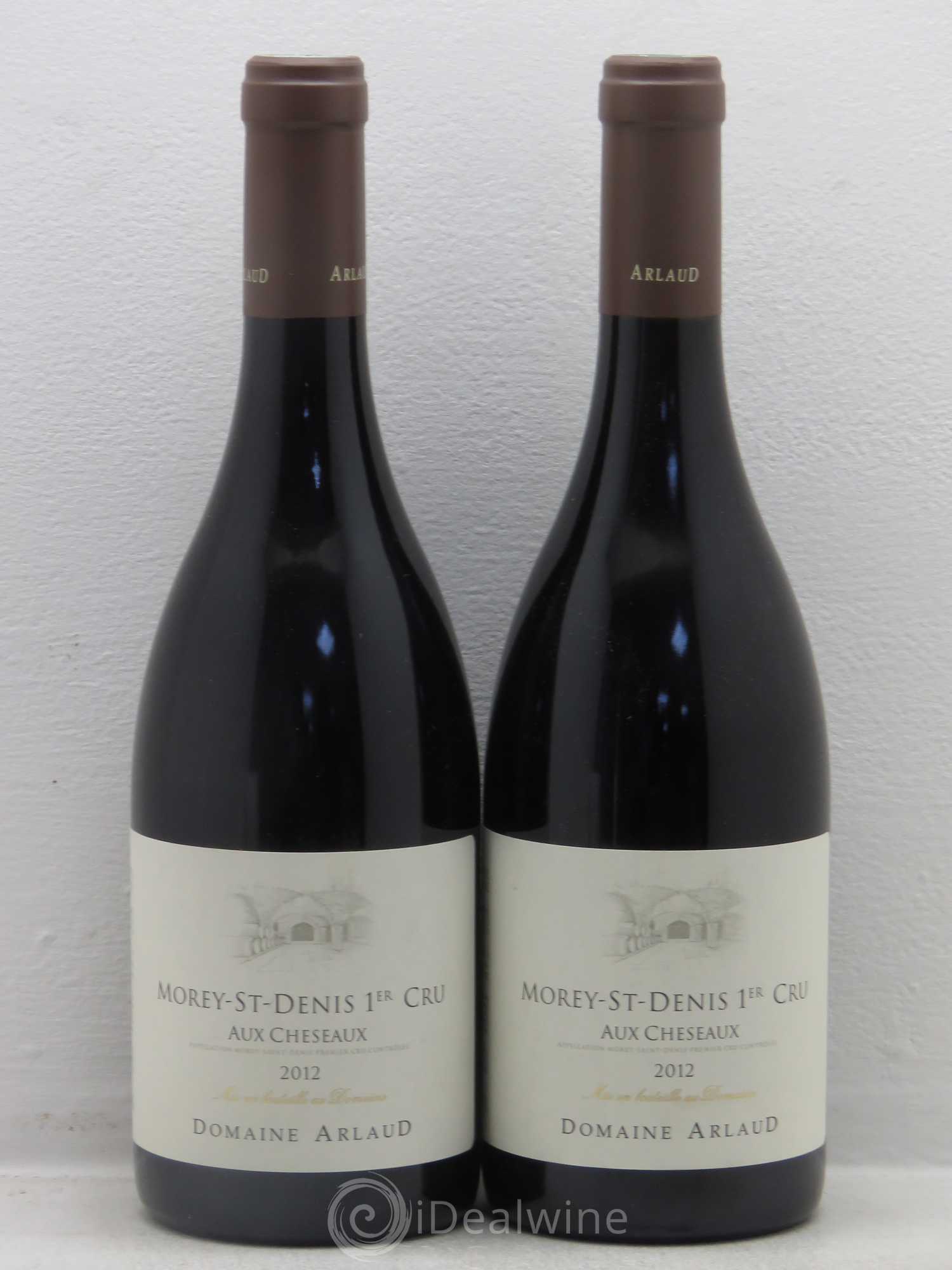 Morey-Saint-Denis 1er Cru Aux Chéseaux Arlaud 2012 - Lot de 2 bouteilles - 0