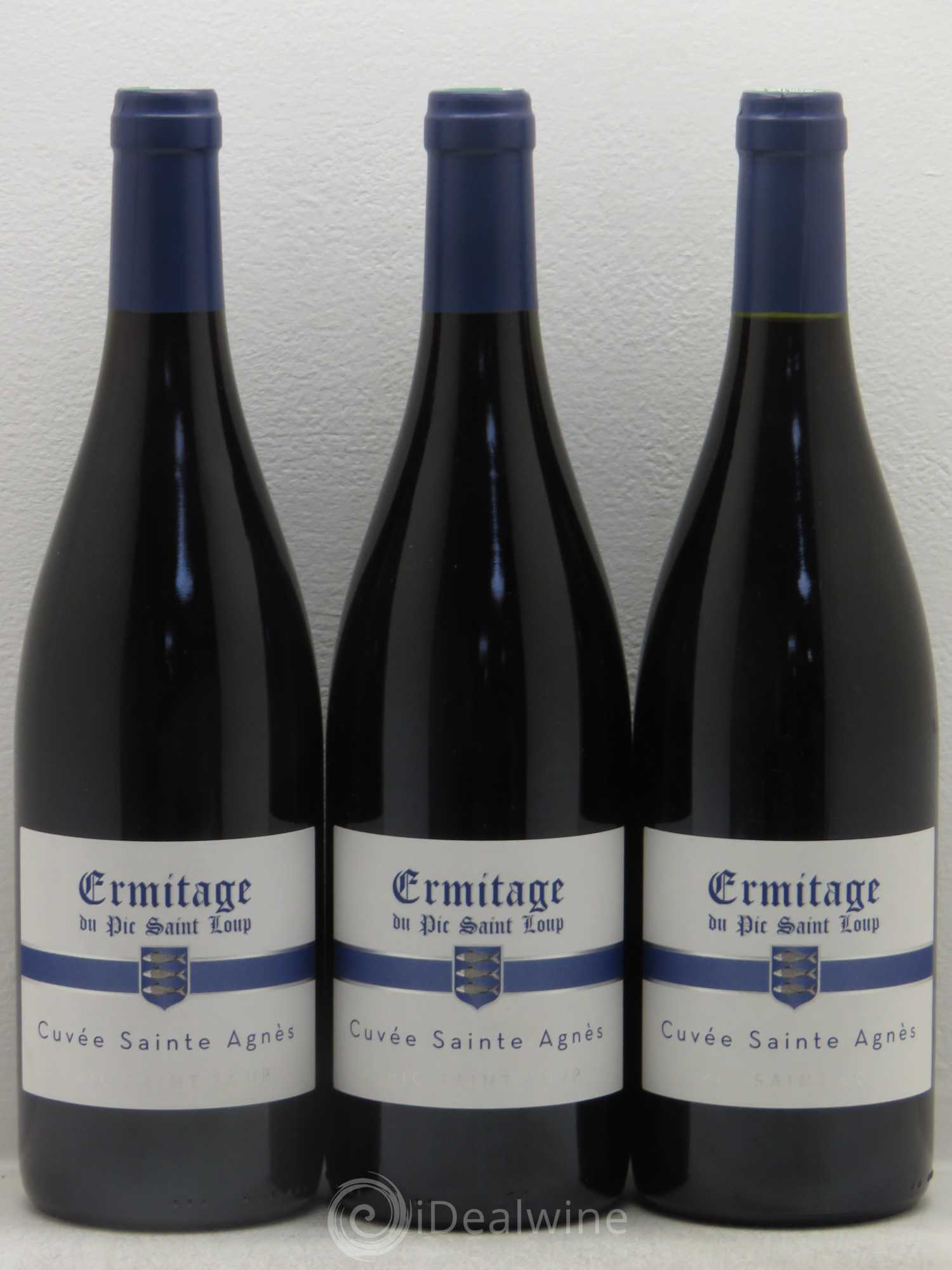 Pic Saint-Loup Héritage du Pic Saint-Loup (anciennement Ermitage) Cuvée Sainte Agnès (sans prix de reserve) 2012 - Lot de 6 bouteilles - 1