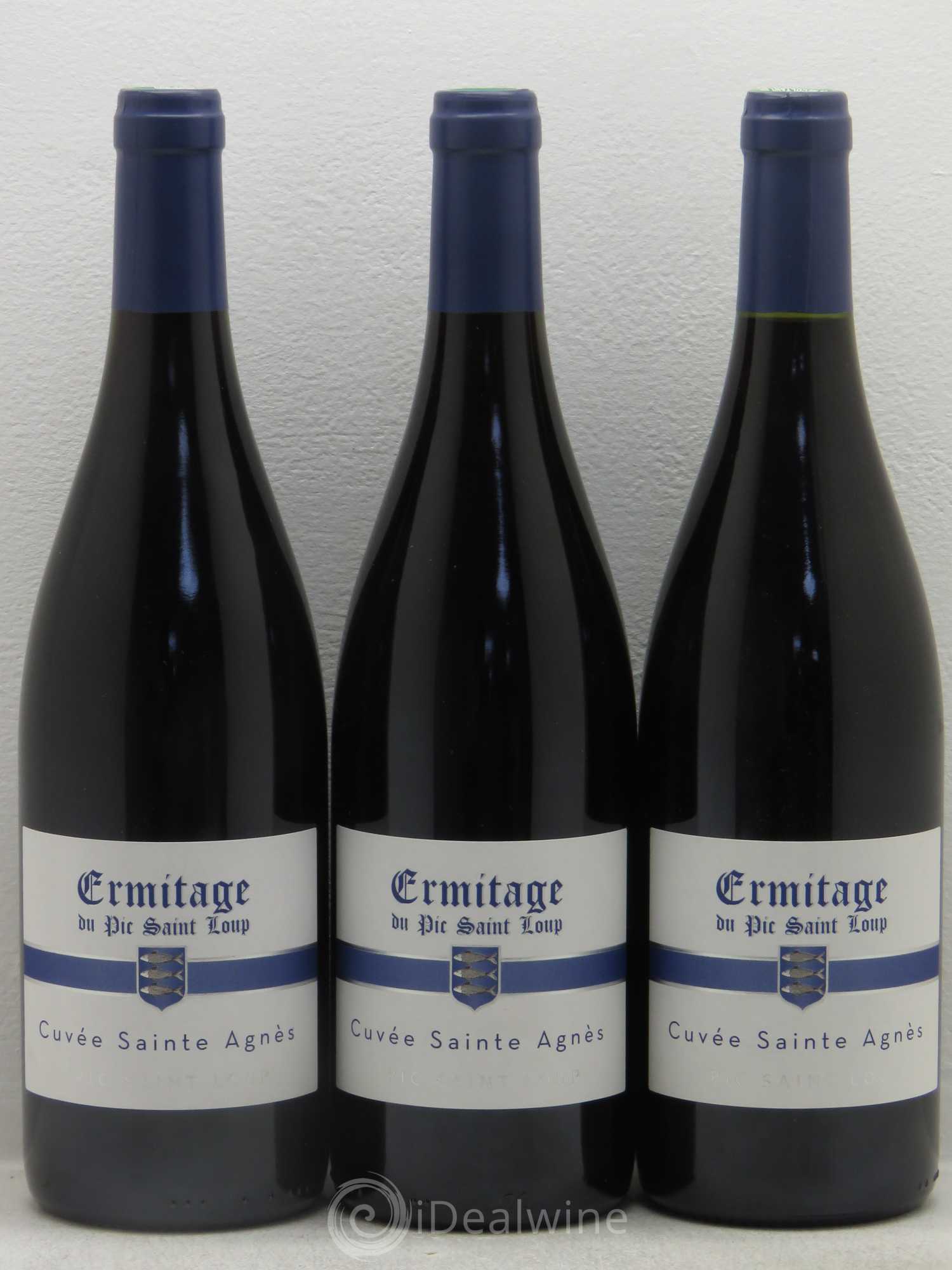 Pic Saint-Loup Héritage du Pic Saint-Loup (anciennement Ermitage) Cuvée Sainte Agnès (sans prix de reserve) 2012 - Lot de 6 bouteilles - 3