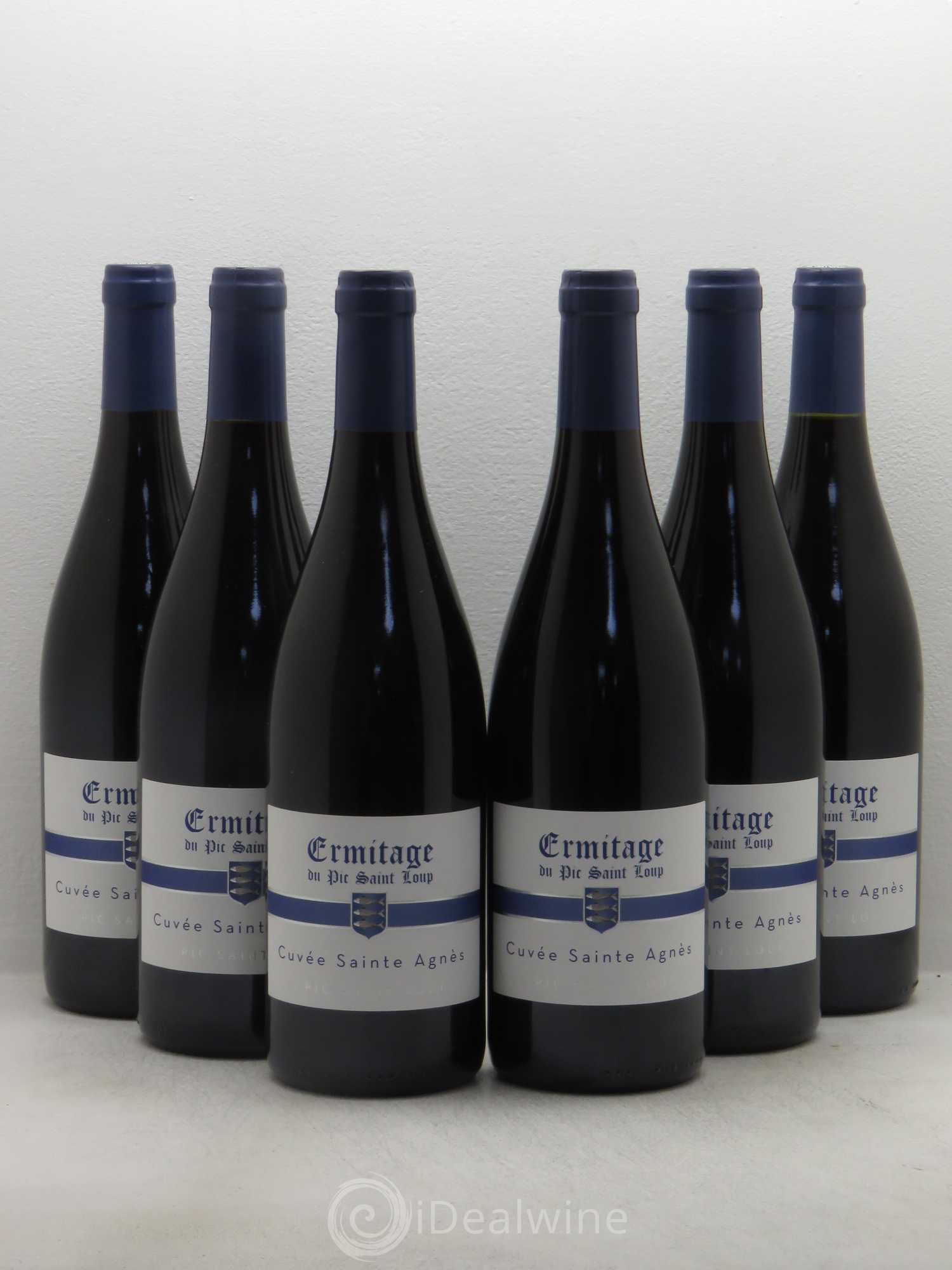 Pic Saint-Loup Héritage du Pic Saint-Loup (anciennement Ermitage) Cuvée Sainte Agnès (sans prix de reserve) 2012 - Lot de 6 bouteilles - 0