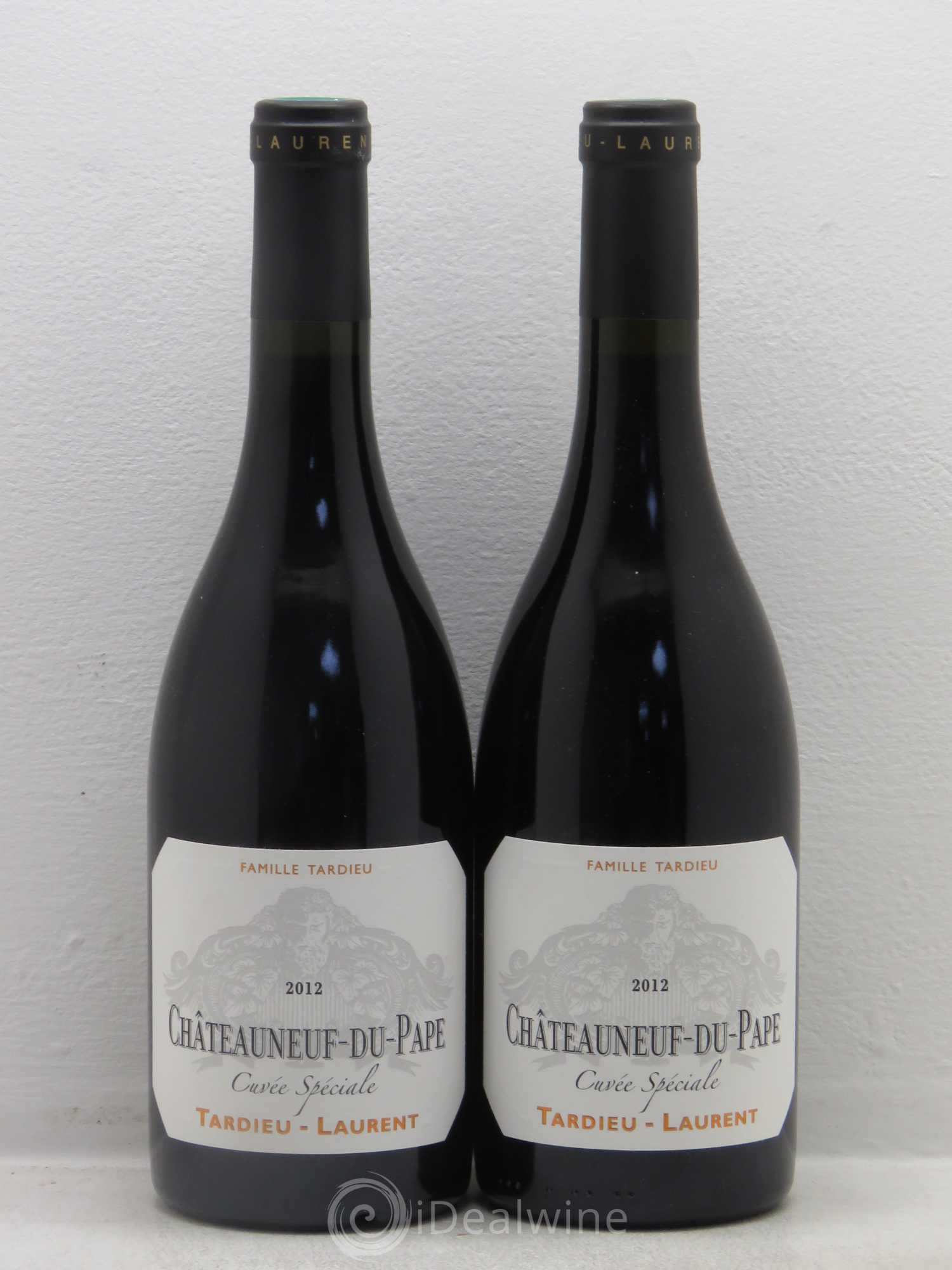 Châteauneuf-du-Pape Tardieu-Laurent Cuvée spéciale Famille Tardieu 2012 - Lot de 2 bouteilles - 0