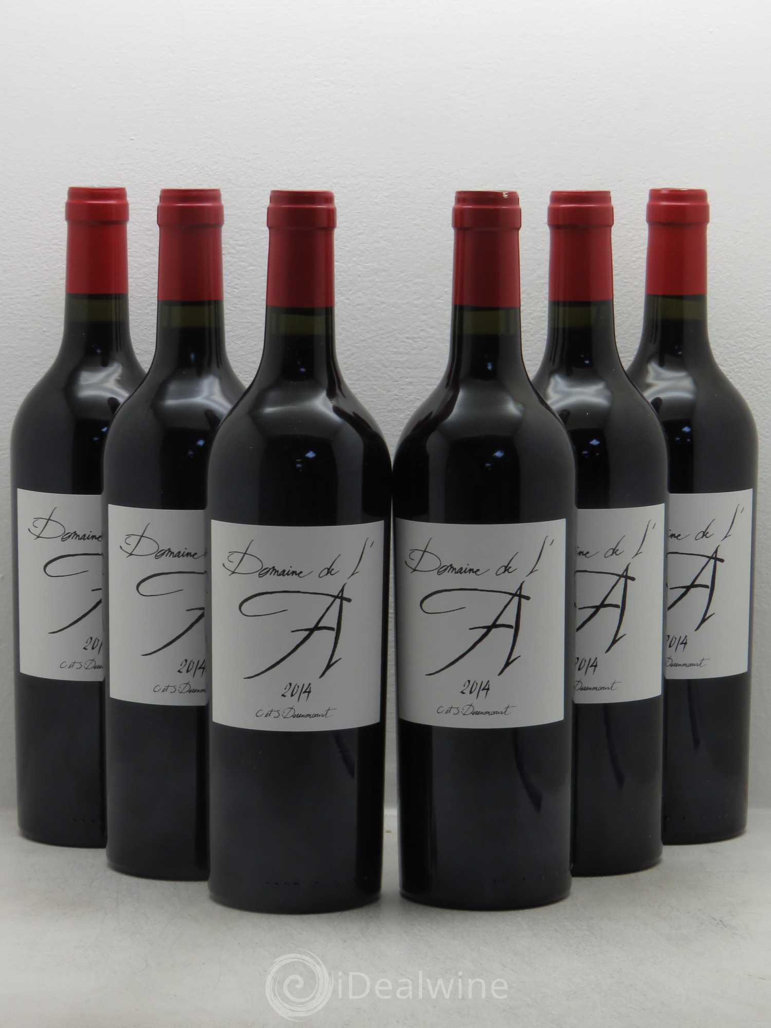 Domaine de l'A (sans prix de réserve) 2014 - Lot de 6 bouteilles - 0