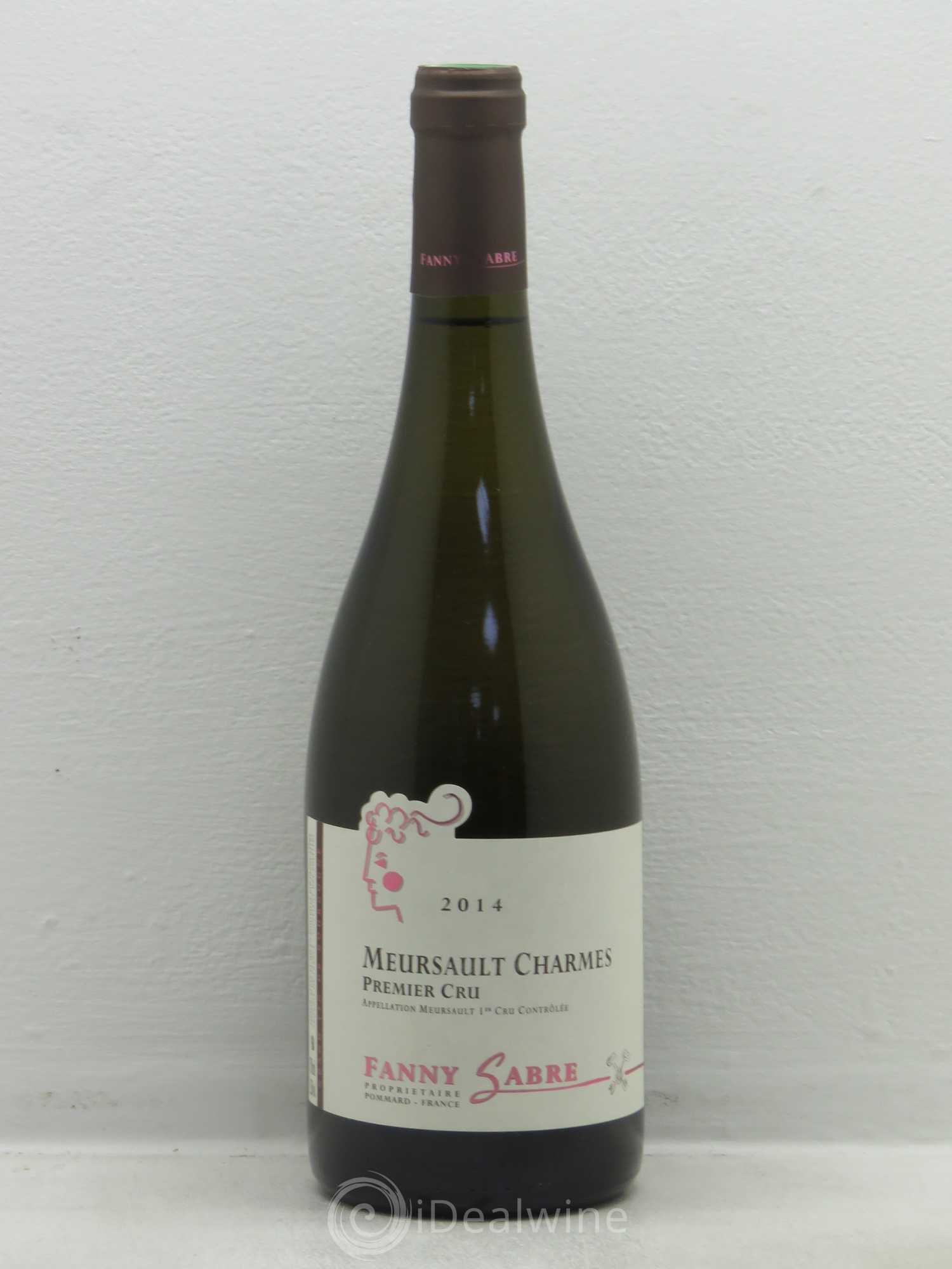 Meursault 1er Cru Fanny Sabre Charmes 2014 - Posten von 1 Flasche - 0