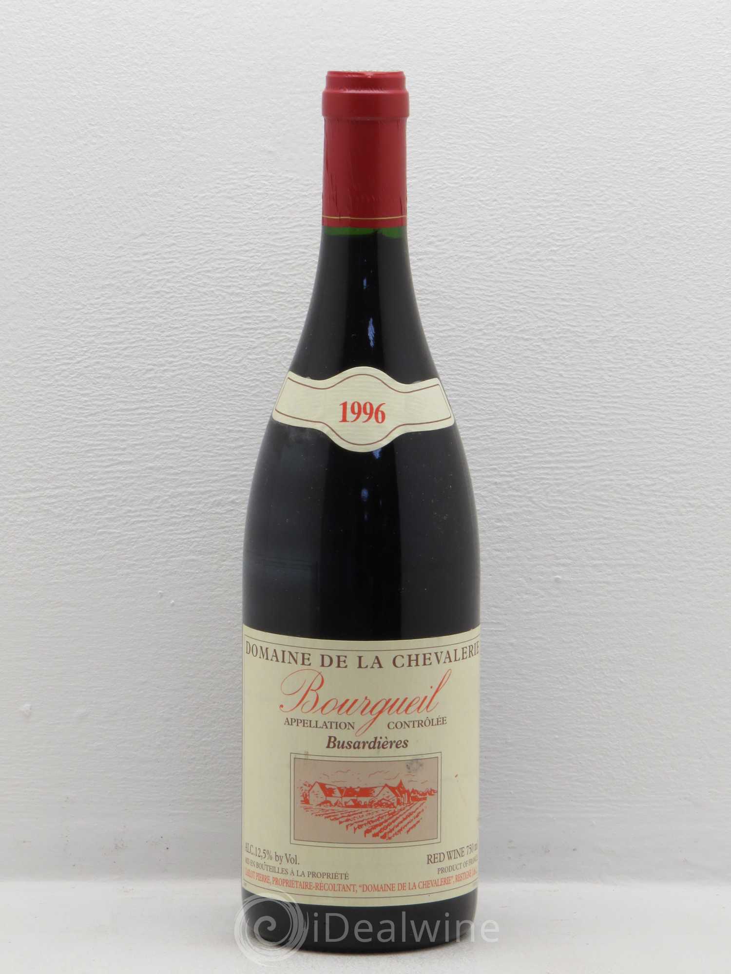 Bourgueil Busardières Domaine de la Chevalerie 1996 - Lot de 1 bouteille - 0