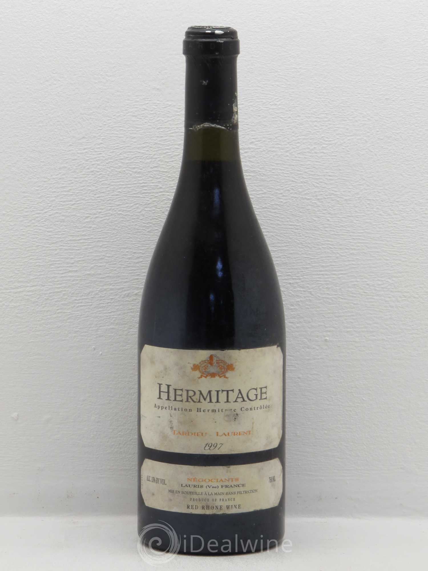 Hermitage Maison Tardieu-Laurent 1997 - Lot de 1 bouteille - 0