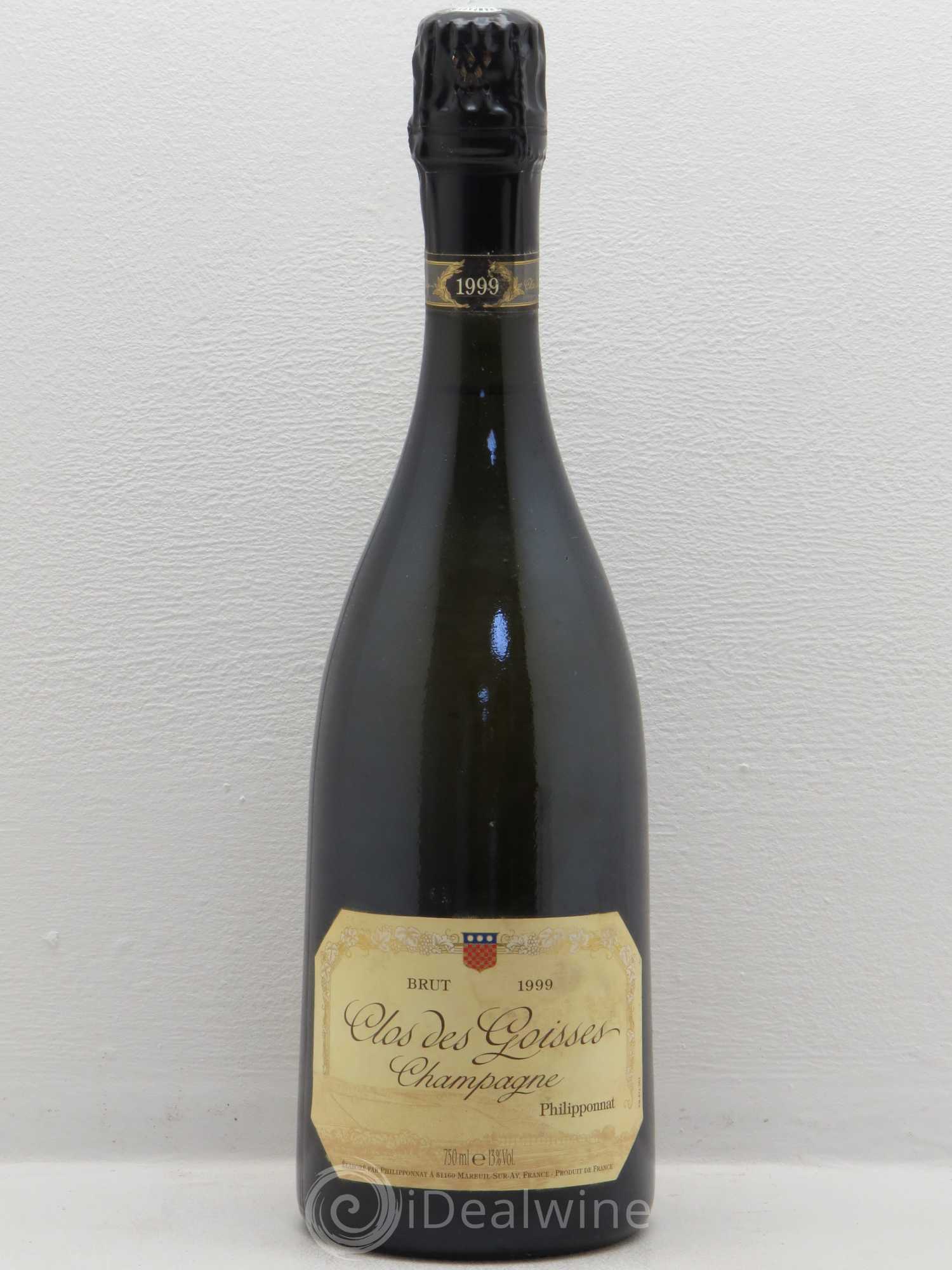 Clos des Goisses Philipponnat 1999 - Lot de 1 bouteille - 0