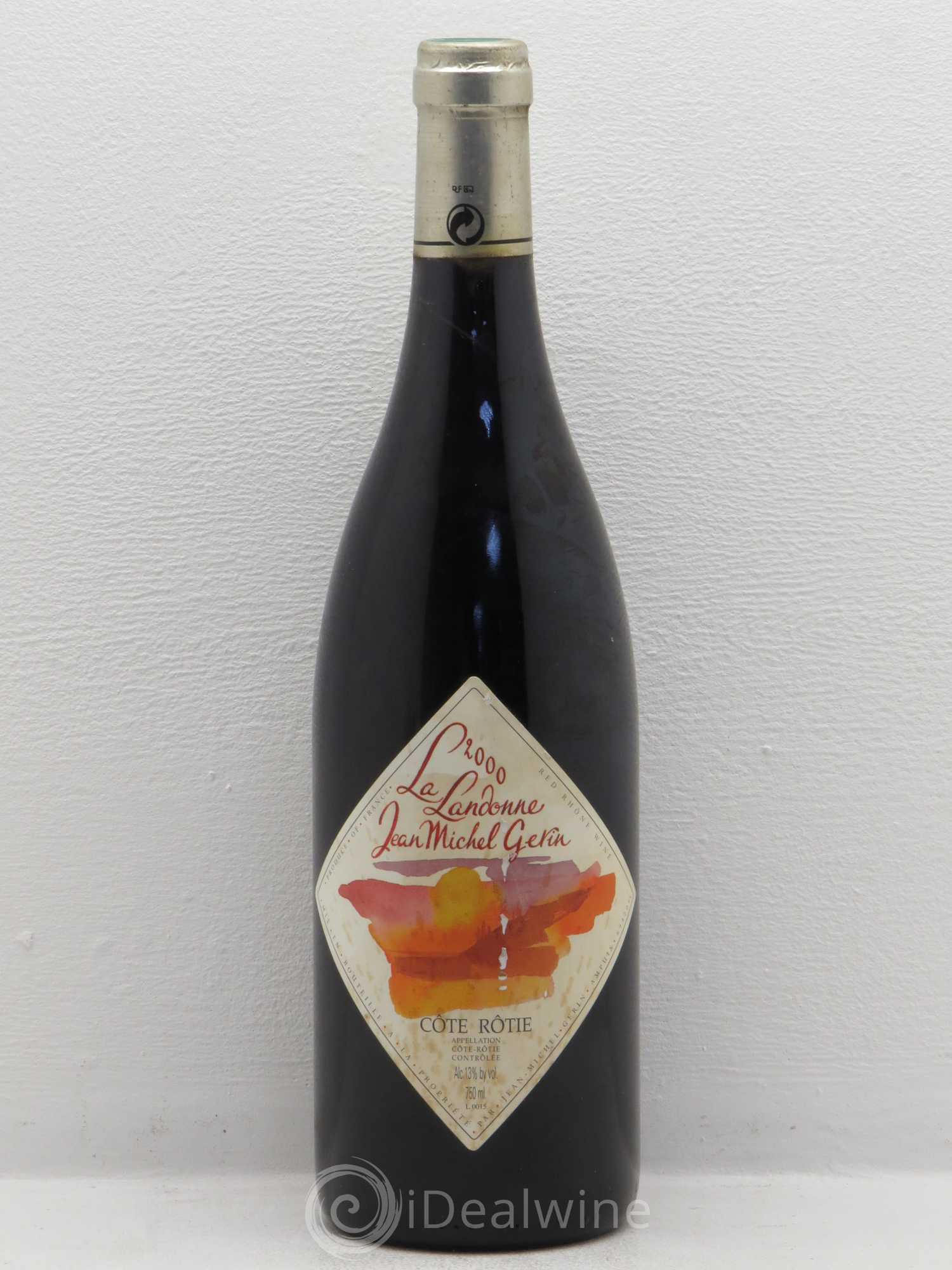 Côte-Rôtie La Landonne Jean-Michel Gerin 2000 - Lot de 1 bouteille - 0