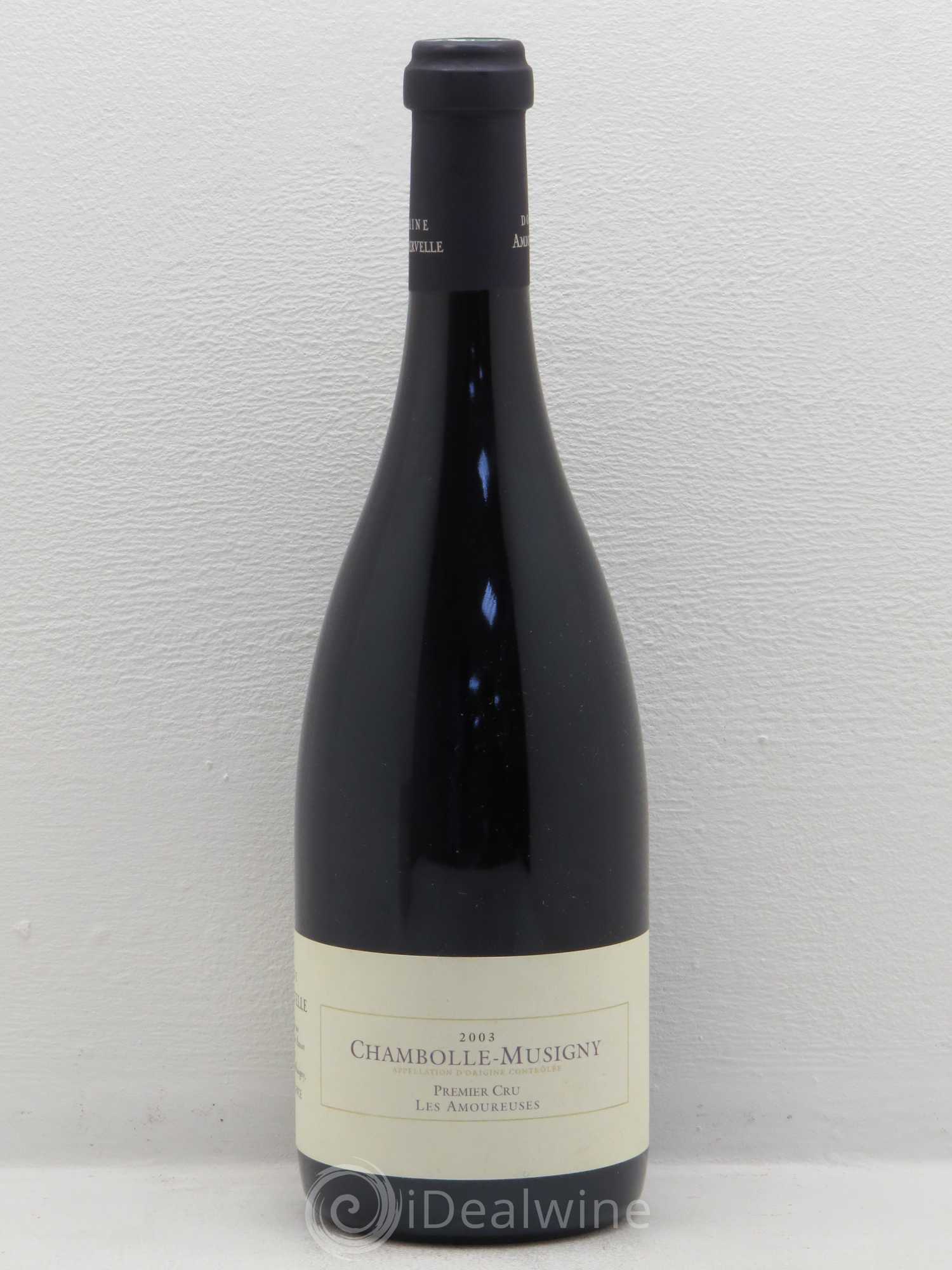 Chambolle-Musigny 1er Cru Les Amoureuses Amiot-Servelle 2003 - Lot de 1 bouteille - 0