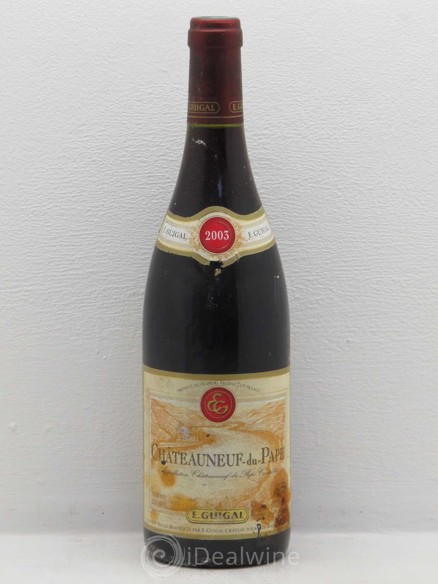 Châteauneuf-du-Pape Guigal 2003 - Lot de 1 bouteille - 0