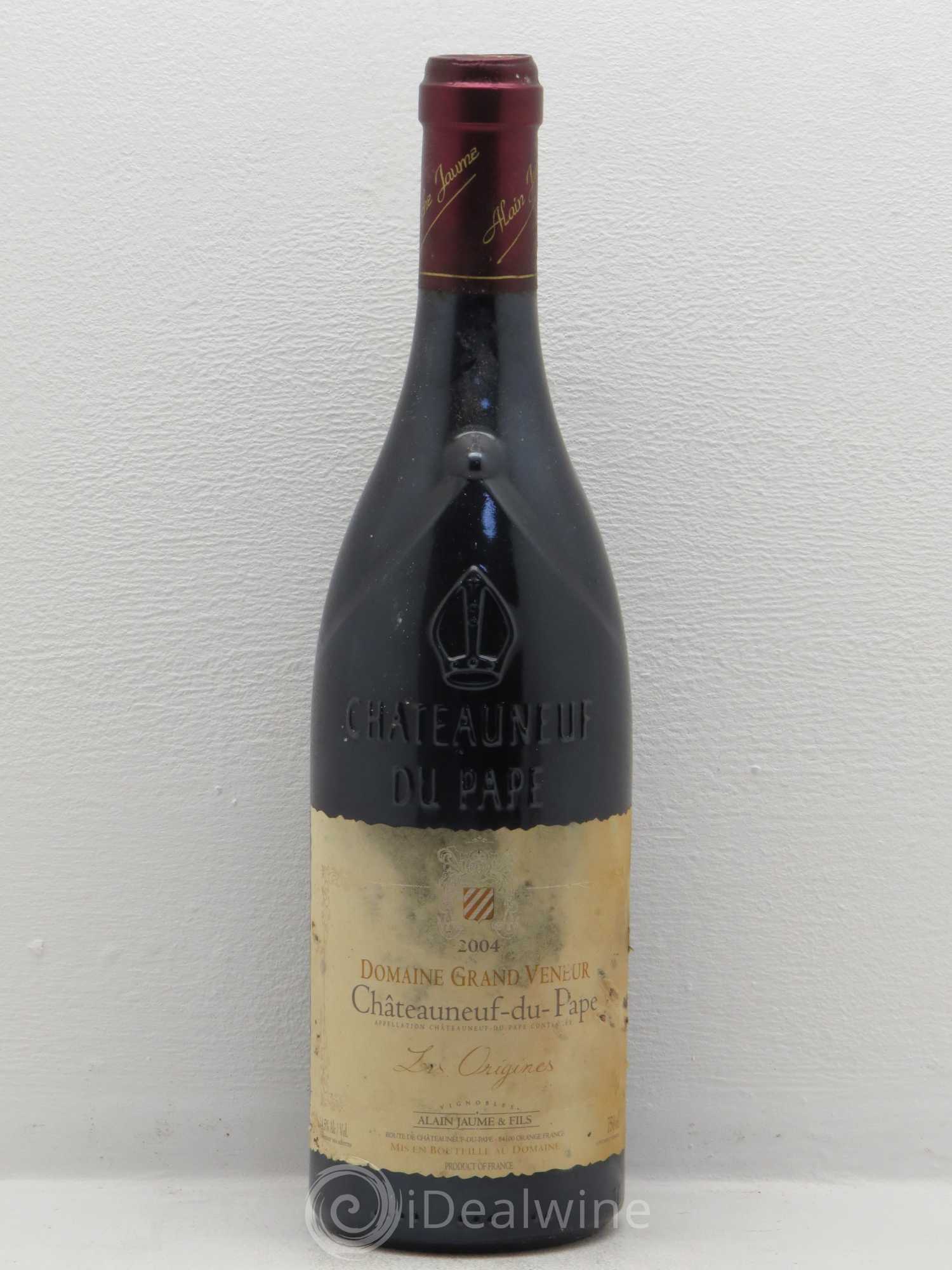 Châteauneuf-du-Pape Les Origines Grand Veneur (Domaine) (sans prix de réserve) 2004 - Lot de 1 bouteille - 0