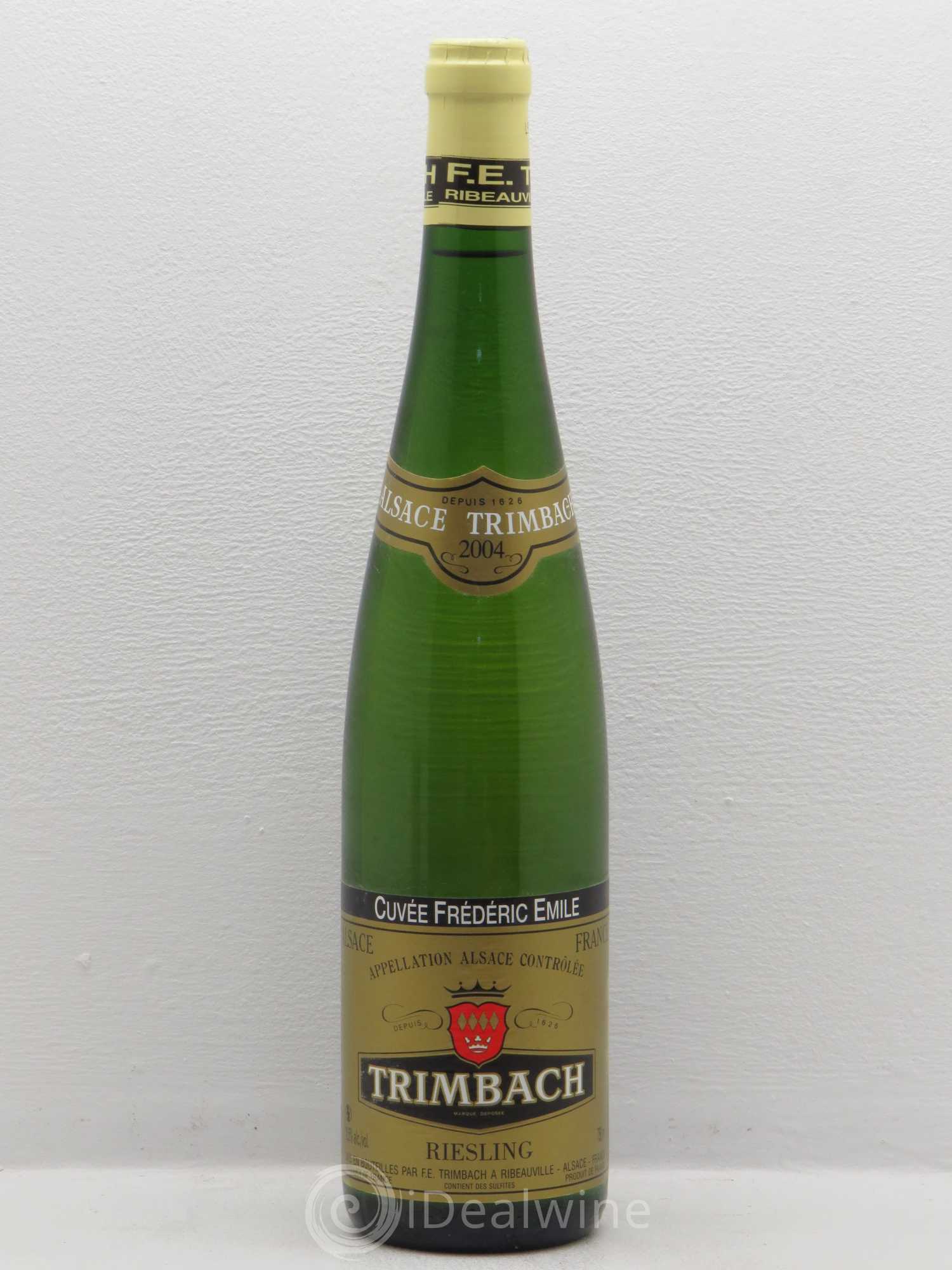 Alsace Riesling Cuvée Frédéric Emile Trimbach (Domaine) 2004 - Lot de 1 bouteille - 0