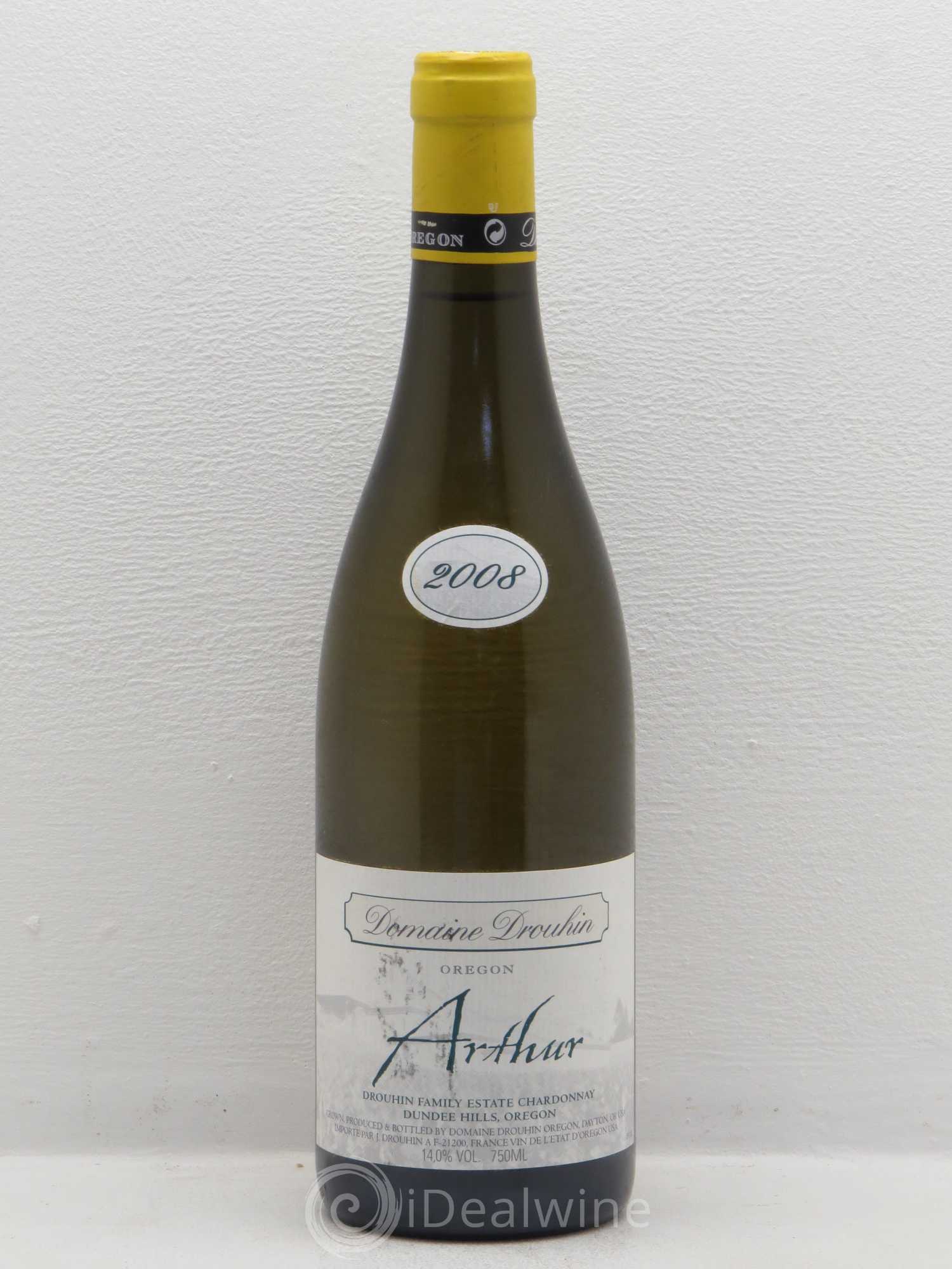 USA Chardonnay Oregon Arthur Domaine Drouhin (sans prix de réserve) 2008 - Posten von 1 Flasche - 0