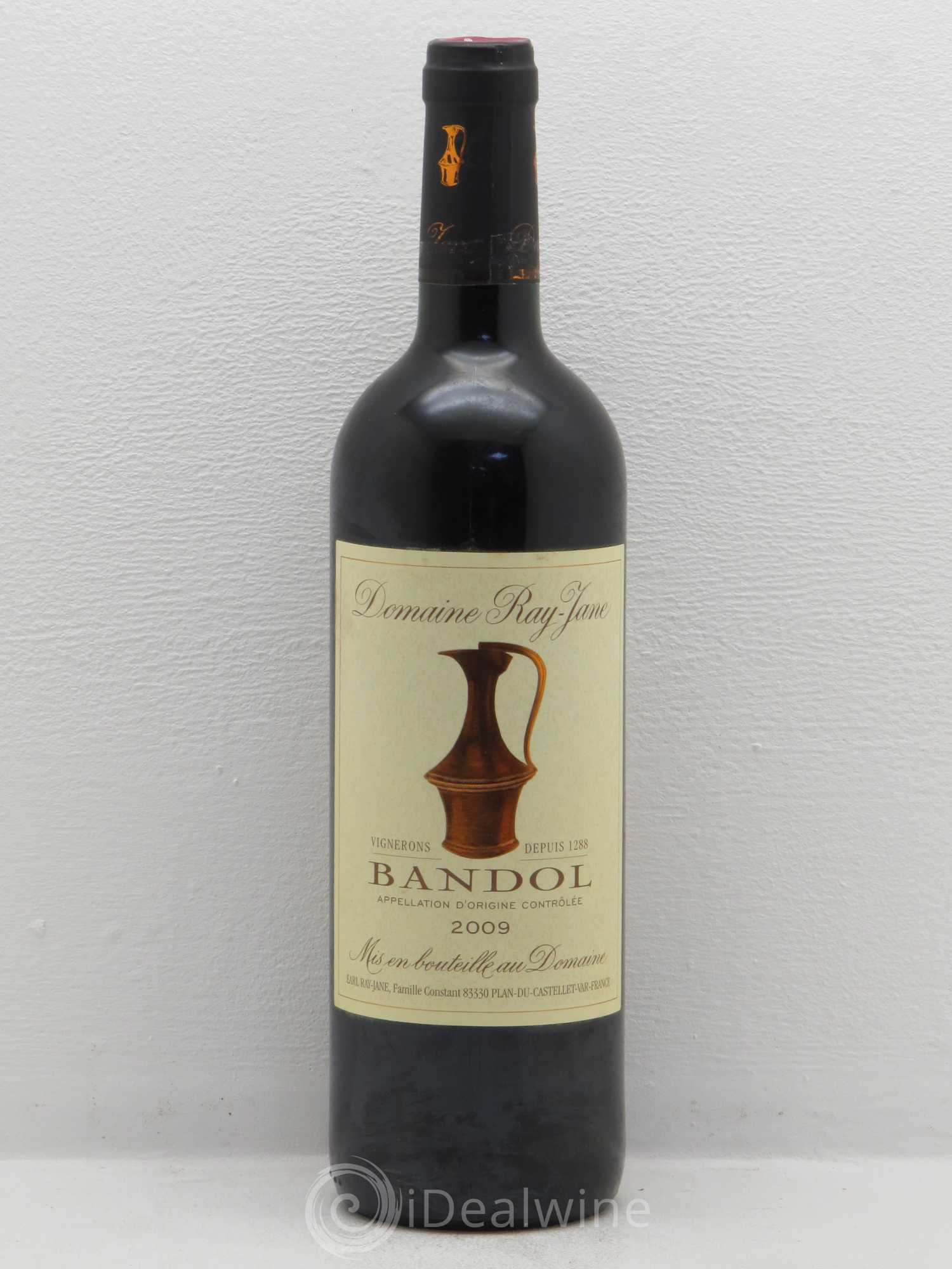 Bandol Domaine Ray-Jane 2009 - Lot de 1 bouteille - 0