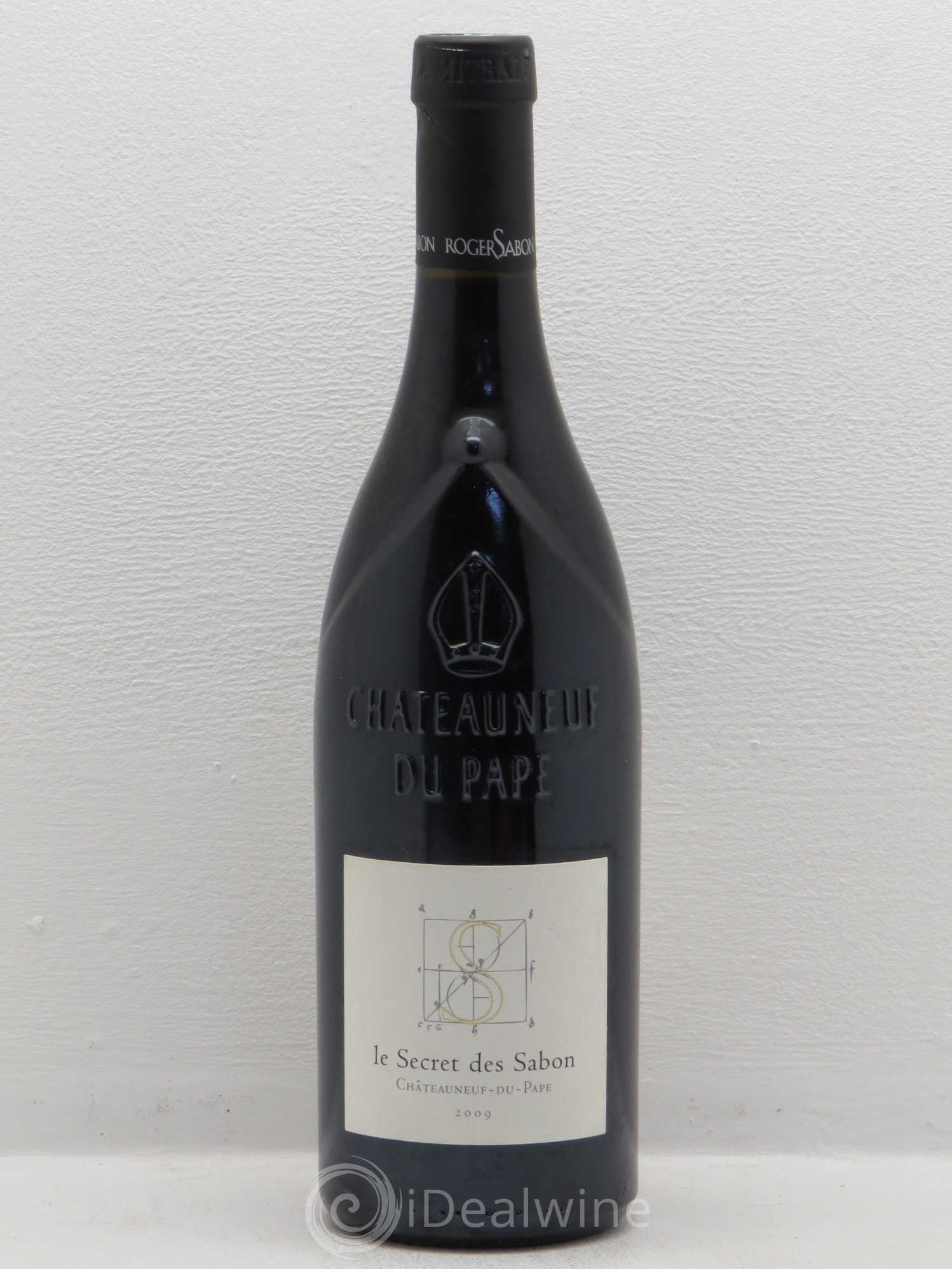 Châteauneuf-du-Pape Le Secret des Sabon Domaine Roger Sabon 2009 - Lot de 1 bouteille - 0