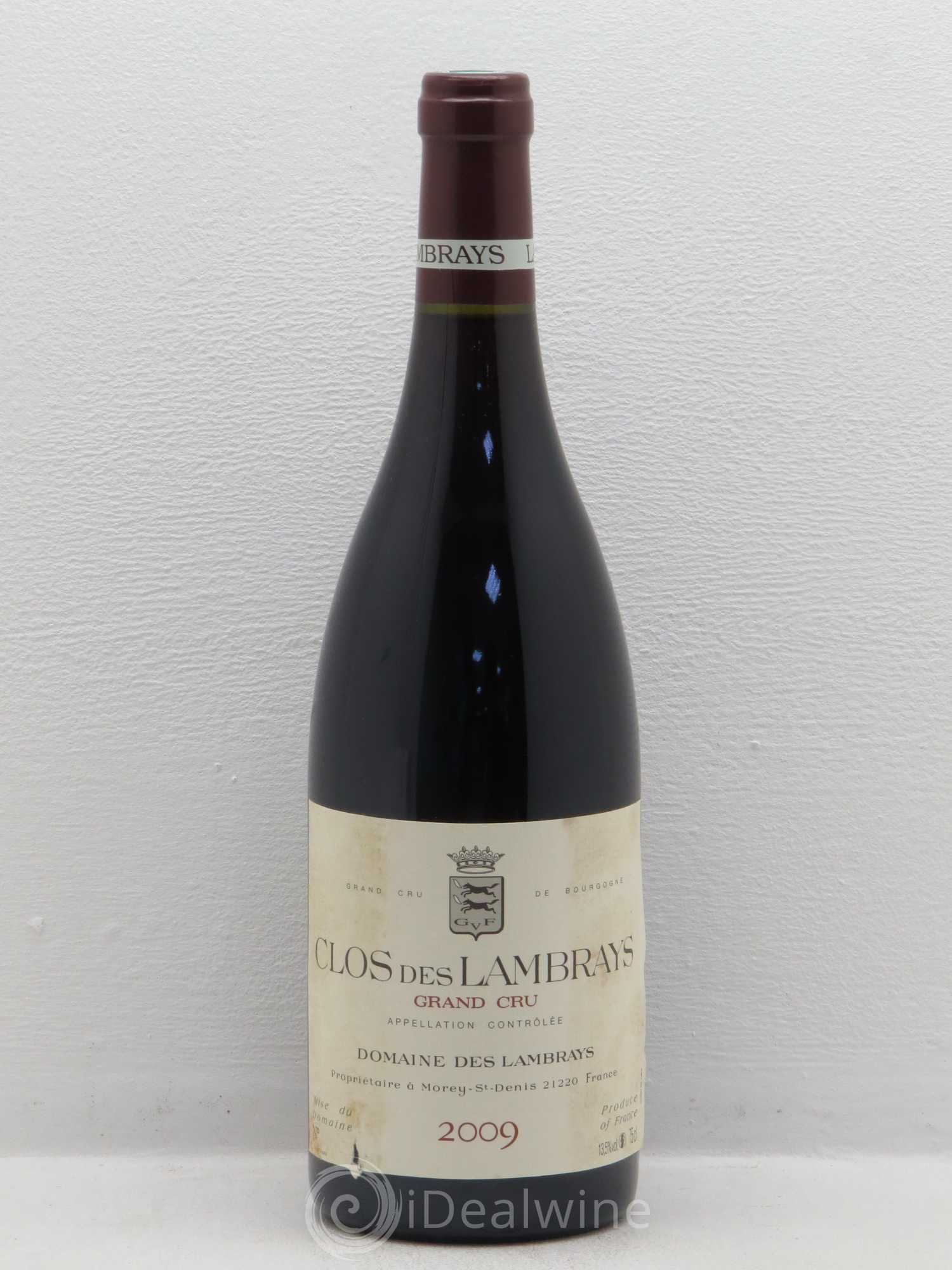 Clos des Lambrays Grand Cru Domaine des Lambrays 2009 - Lot de 1 bouteille - 0