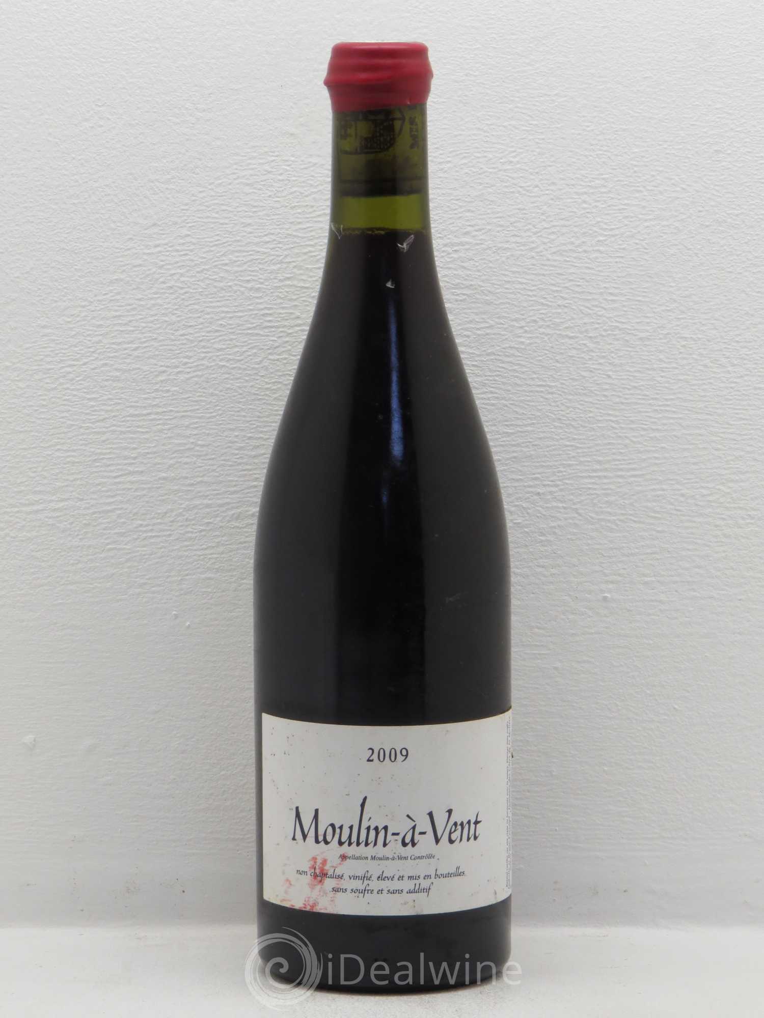 Moulin-à-Vent Domaine des Côtes de la Molière (sans prix de réserve) 2009 - Posten von 1 Flasche - 0