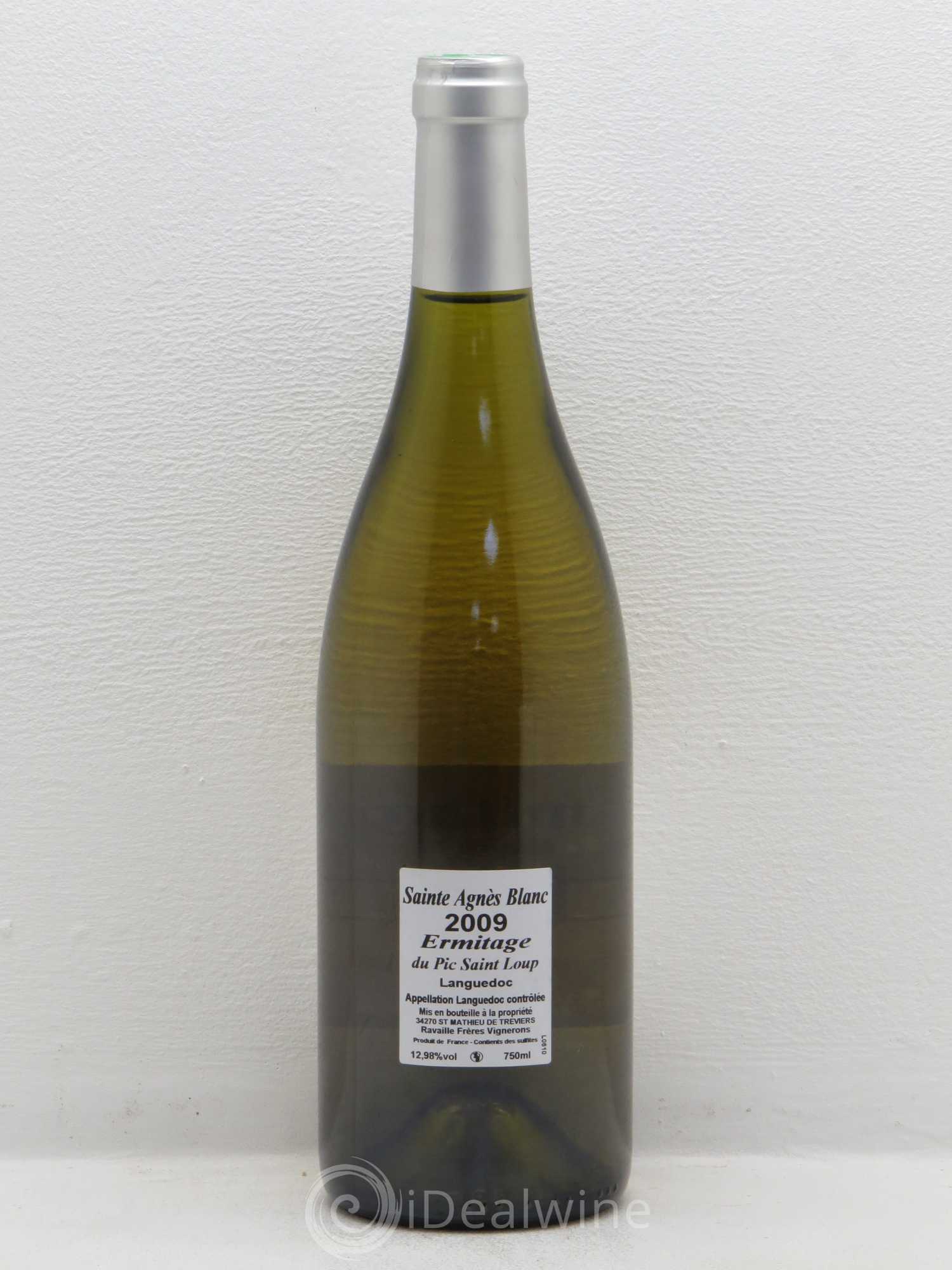 Languedoc Héritage du Pic Saint-Loup (anciennement Ermitage) Cuvée Sainte Agnès 2009 - Lot de 1 bouteille - 1