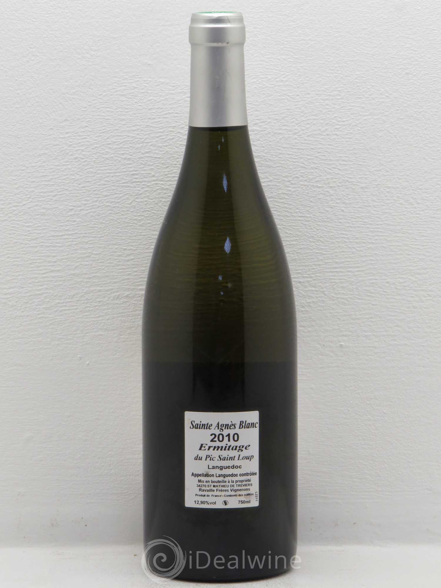 Languedoc Héritage du Pic Saint-Loup (anciennement Ermitage) Cuvée Sainte Agnès 2010 - Lot de 1 bouteille - 1