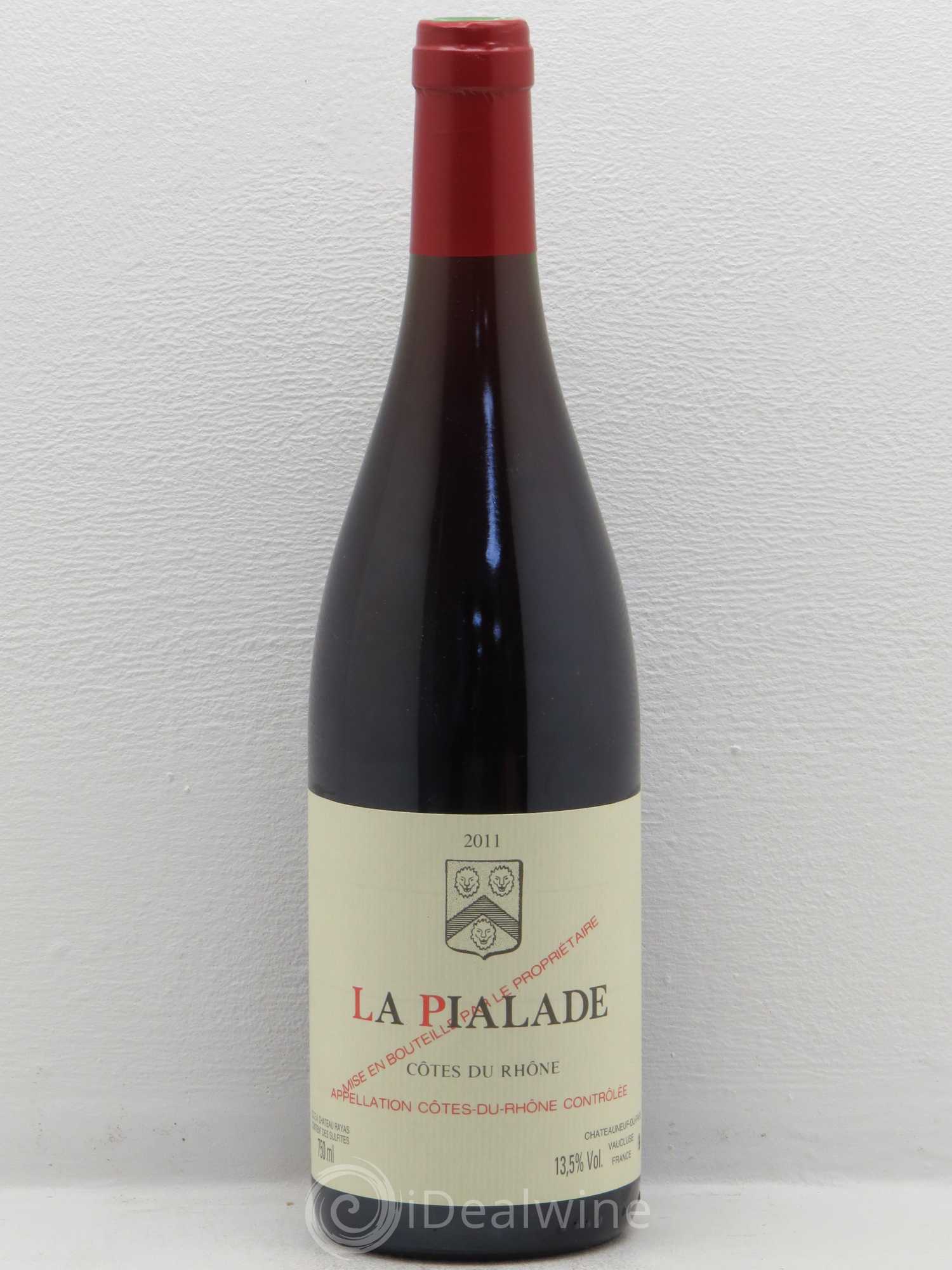 Côtes-du-Rhône La Pialade Emmanuel Reynaud 2011 - Lot de 1 bouteille - 0