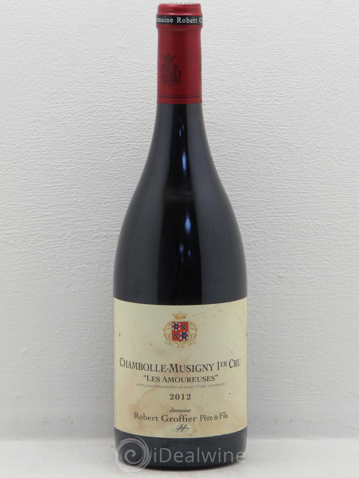 Chambolle-Musigny 1er Cru Les Amoureuses Robert Groffier Père & Fils (Domaine) 2012 - Lot de 1 bouteille - 0