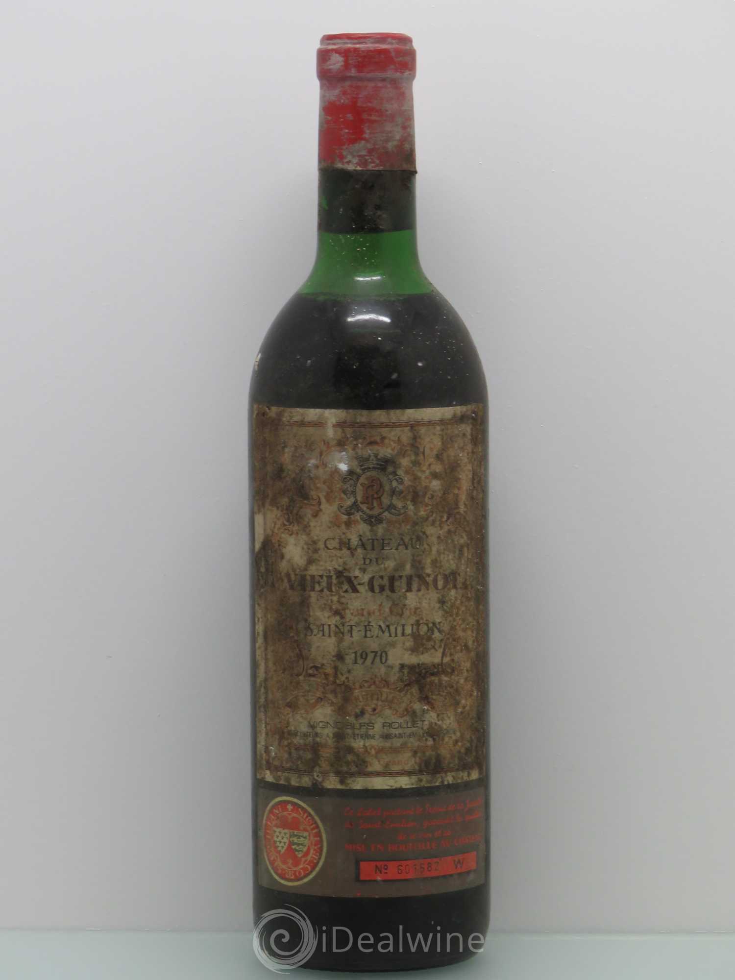 Château Vieux Guinot 1970 - Lot de 1 bouteille - 0