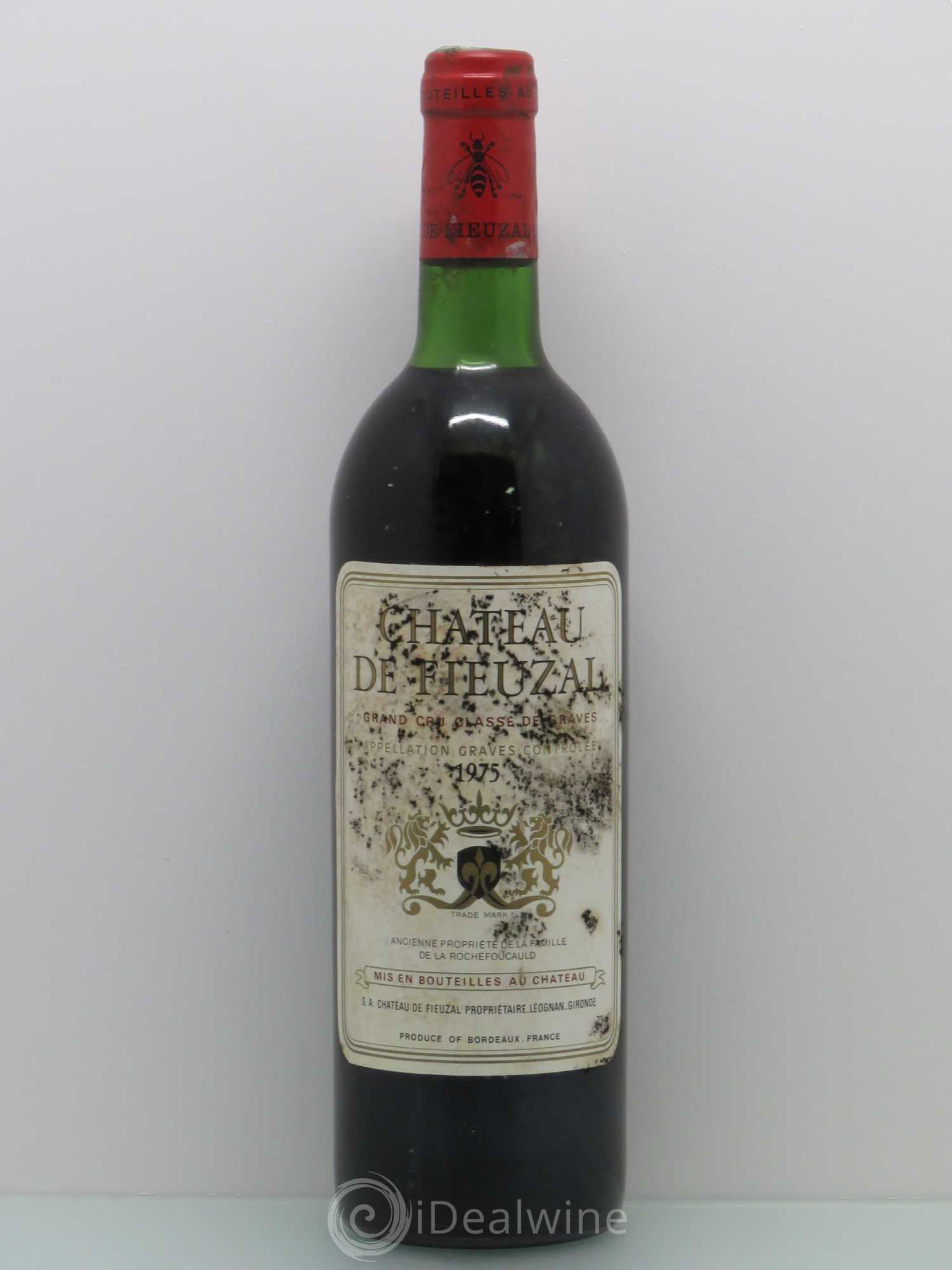 Château de Fieuzal Cru Classé de Graves 1975 - Lot de 1 bouteille - 0