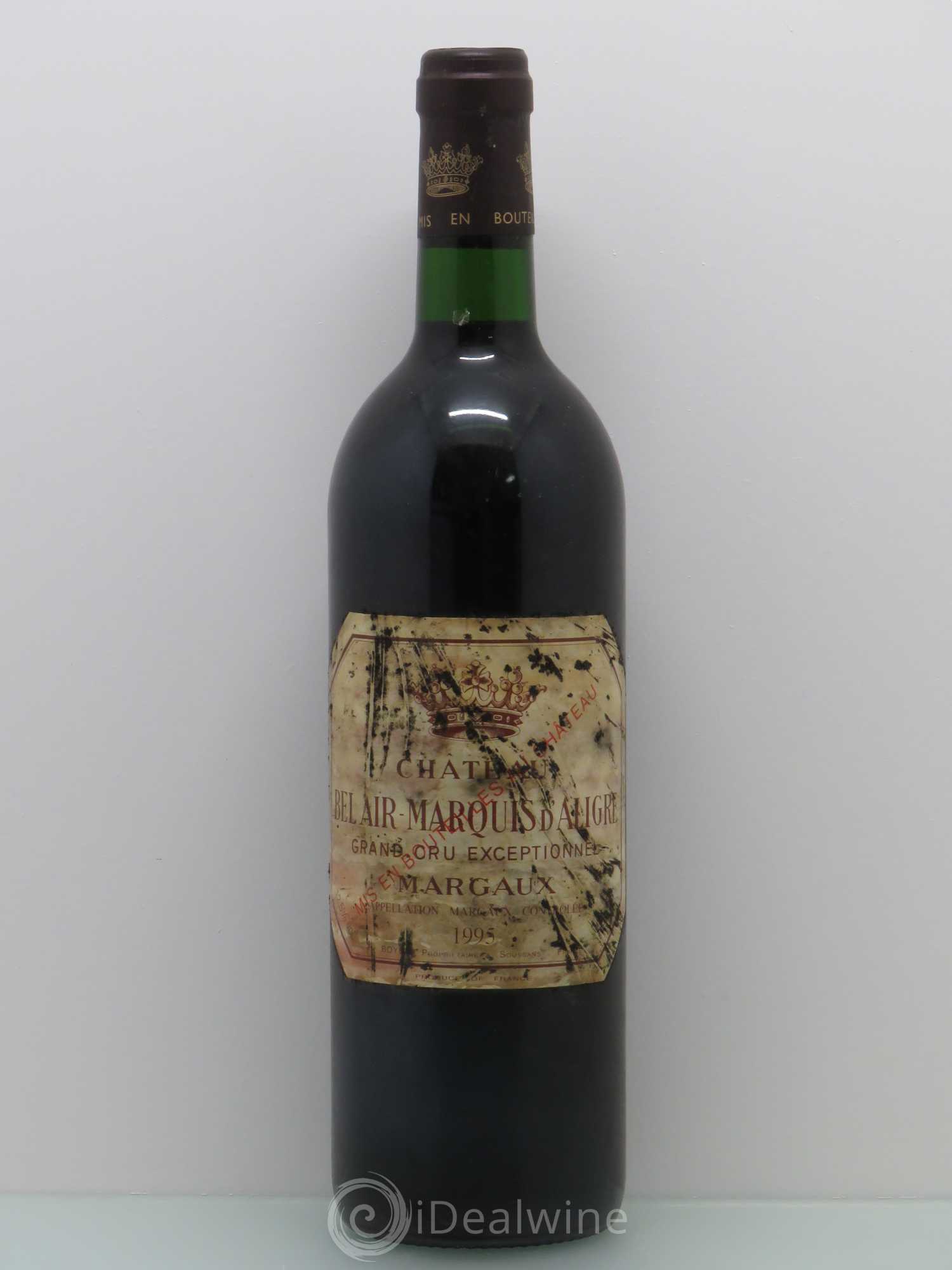 Château Bel Air Marquis d'Aligre 1995 - Lot de 1 bouteille - 0