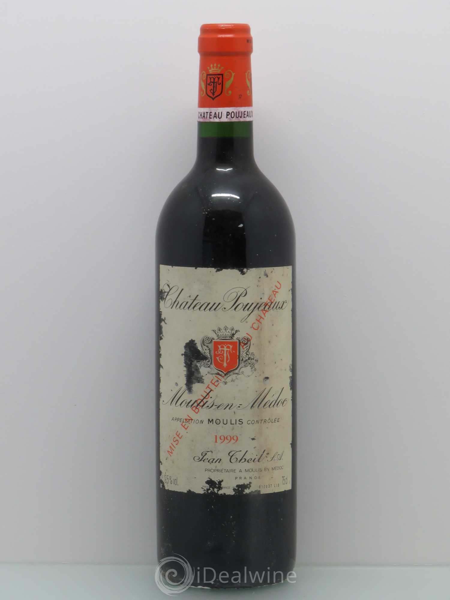 Château Poujeaux 1999 - Lot de 1 bouteille - 0