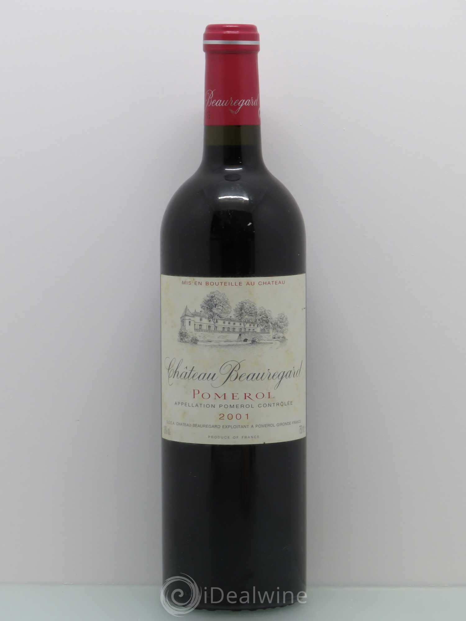 Château Beauregard 2001 - Lot de 1 bouteille - 0