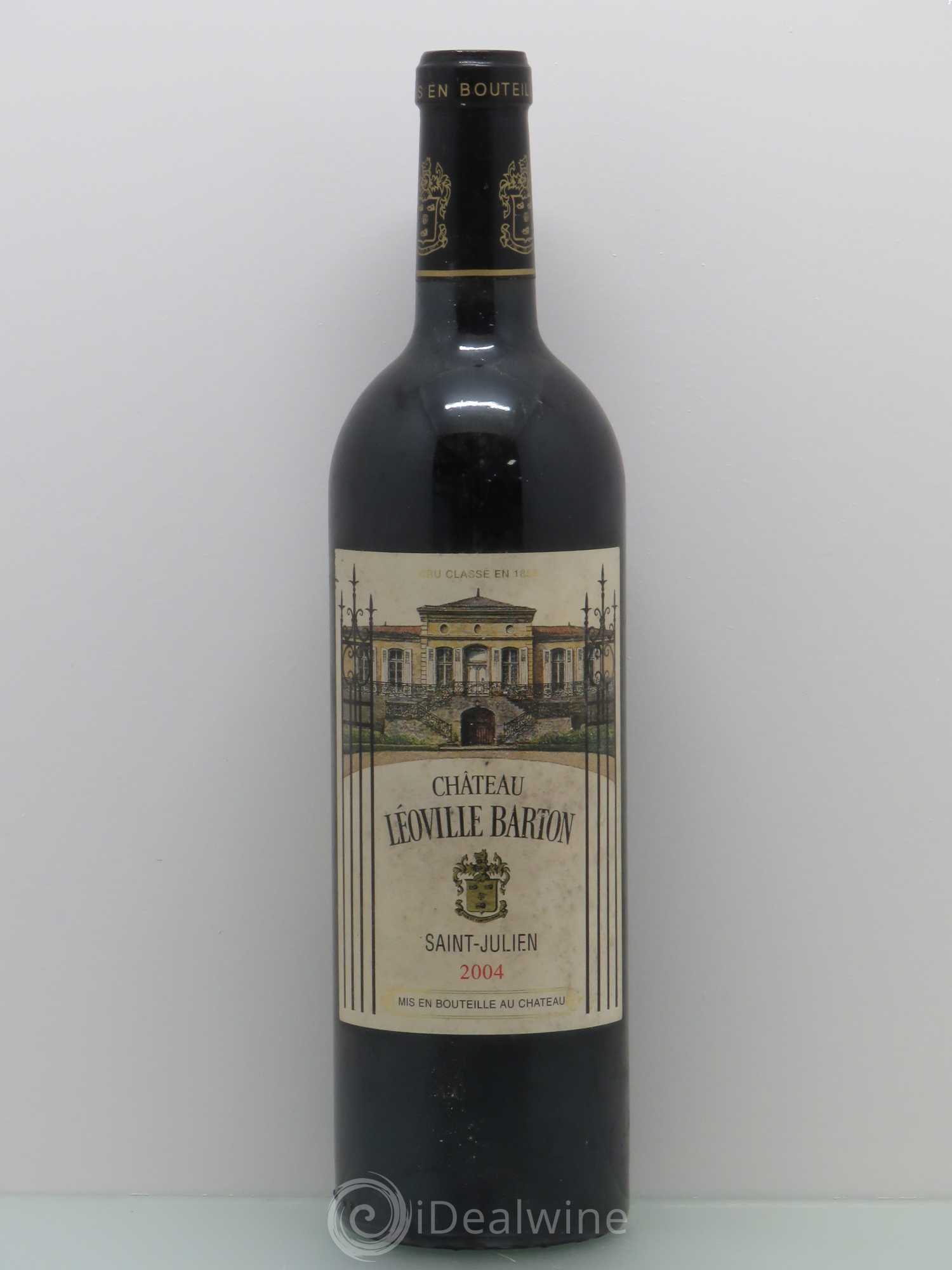 Château Léoville Barton 2ème Grand Cru Classé 2004 - Lot de 1 bouteille - 0