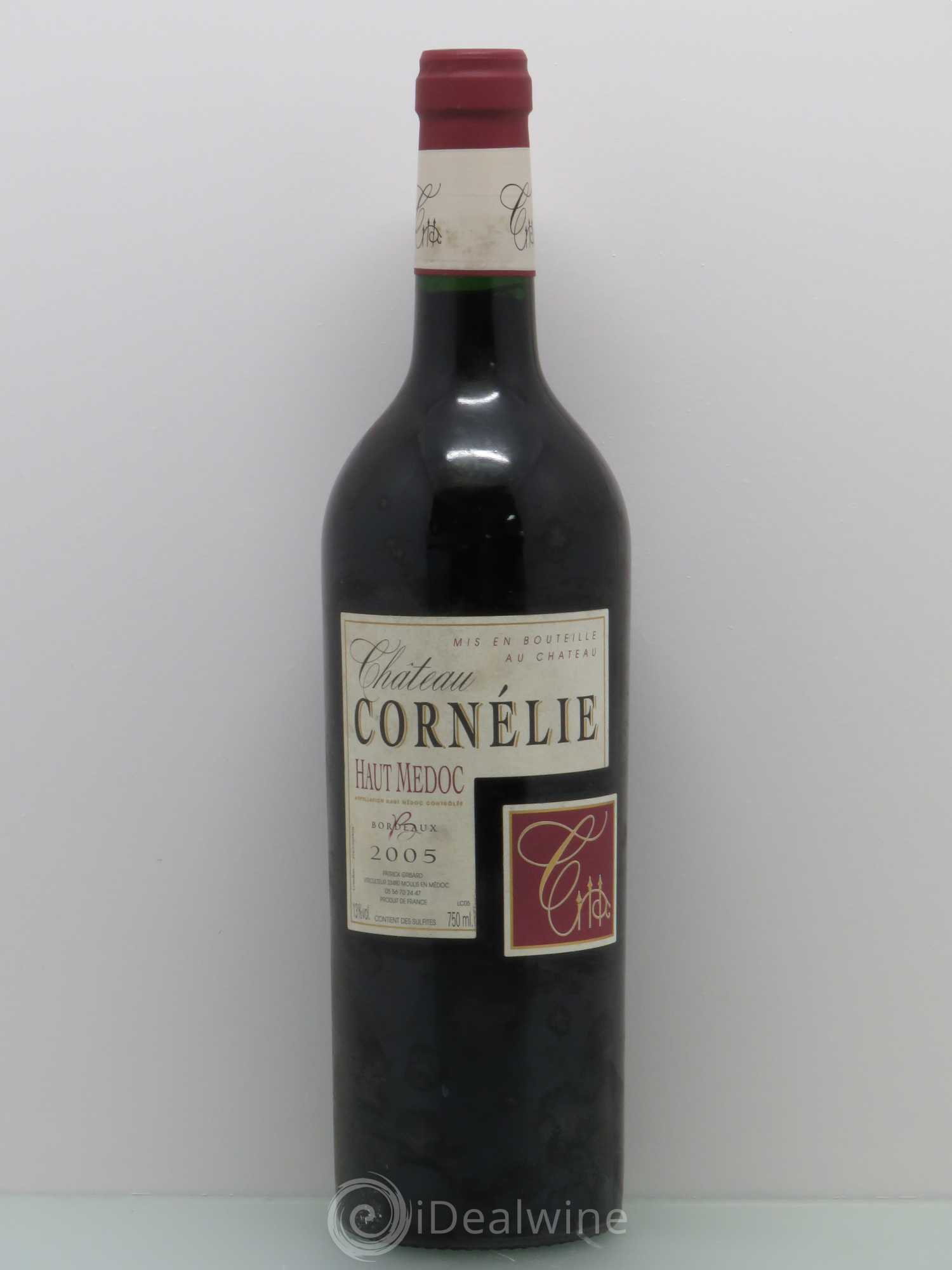 Haut Médoc Château Cornélie 2005 - Lot de 1 bouteille - 0