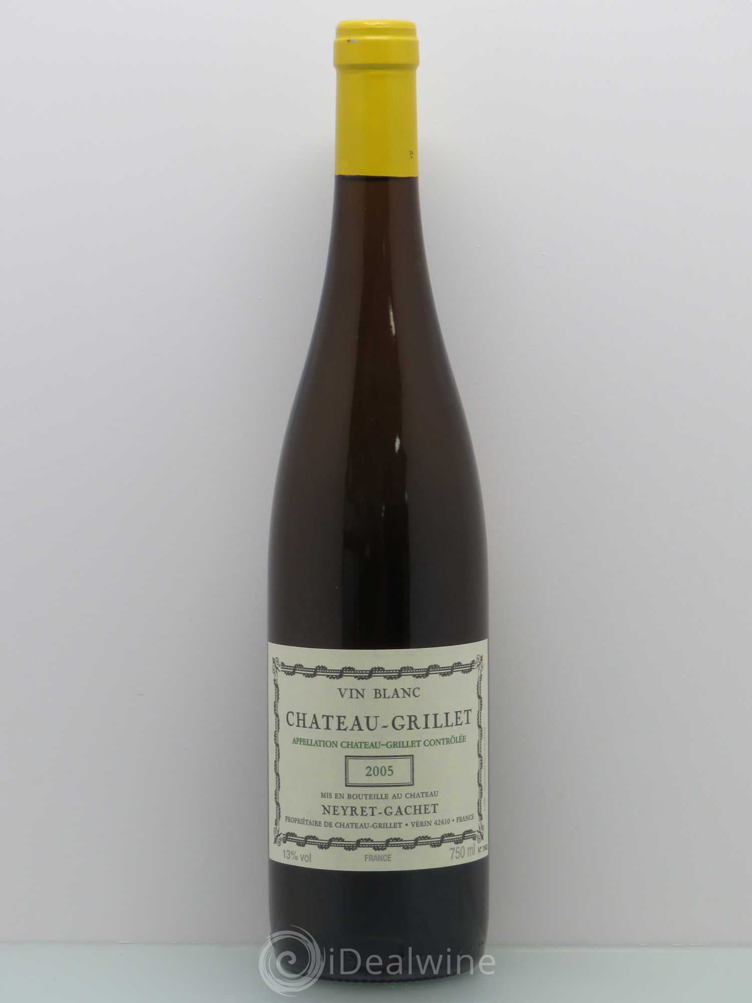 Château Grillet Château-Grillet 2005 - Lot de 1 bouteille - 0