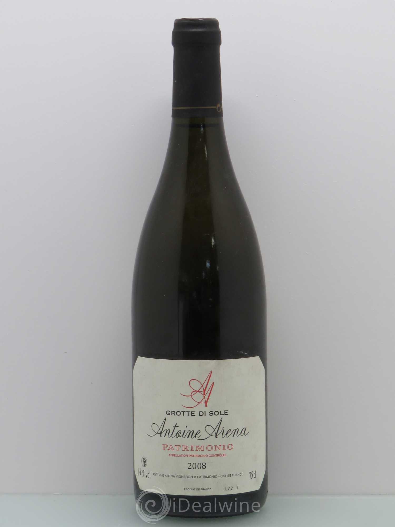 Patrimonio Grotte di Sole Antoine Arena 2008 - Posten von 1 Flasche - 0