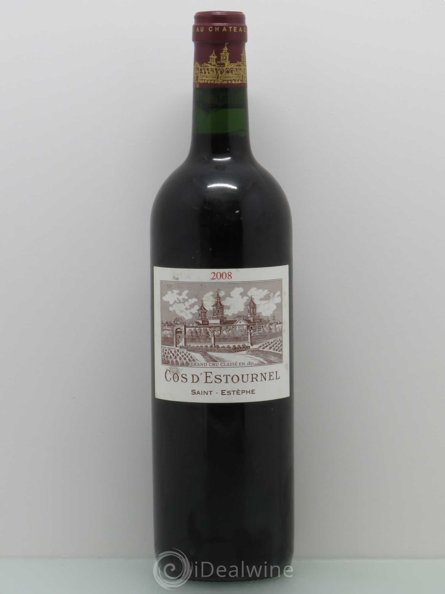 Cos d'Estournel 2ème Grand Cru Classé 2008 - Lot de 1 bouteille - 0