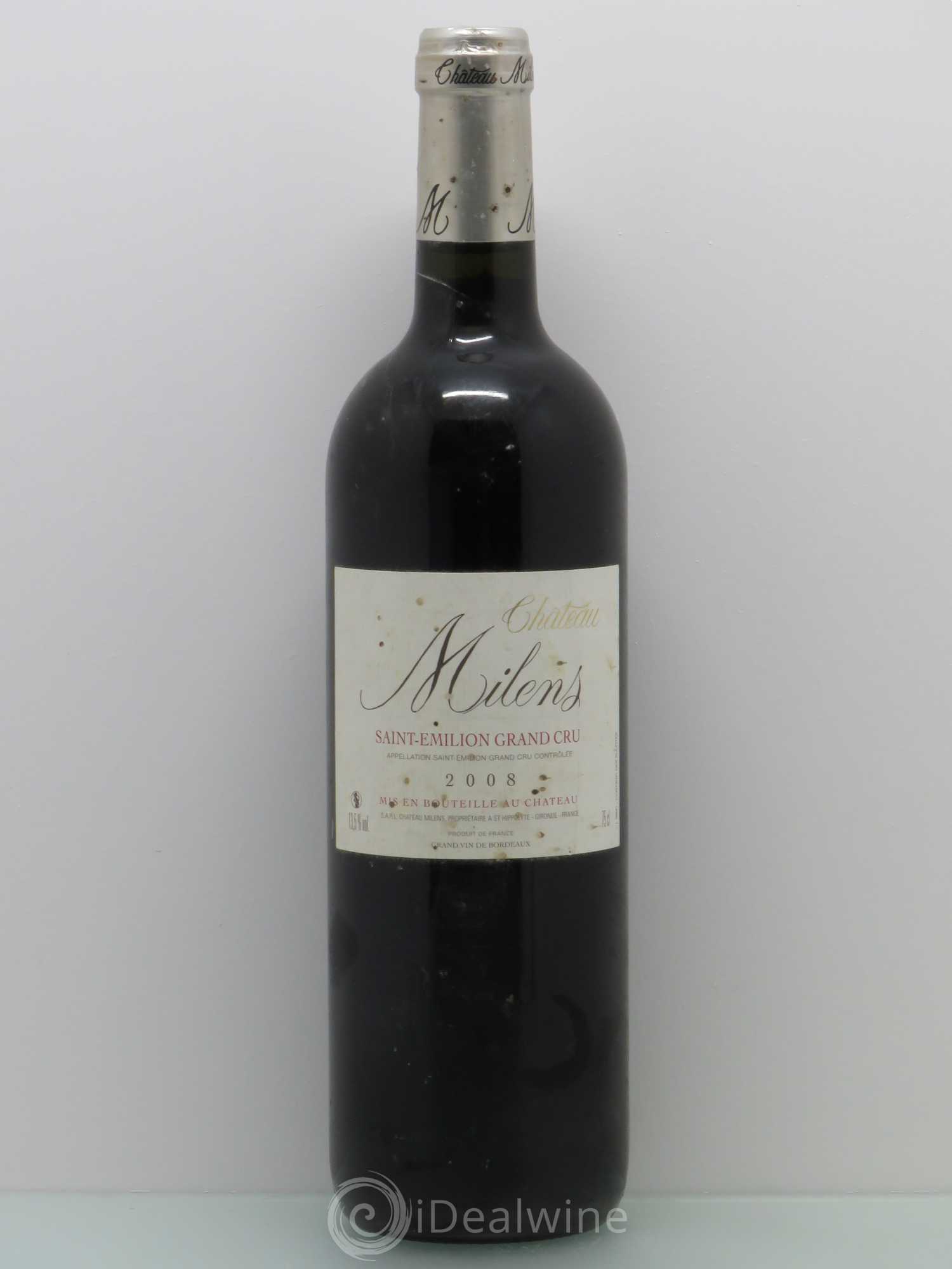 Château Milens (sans prix de réserve) 2008 - Lot de 1 bouteille - 0
