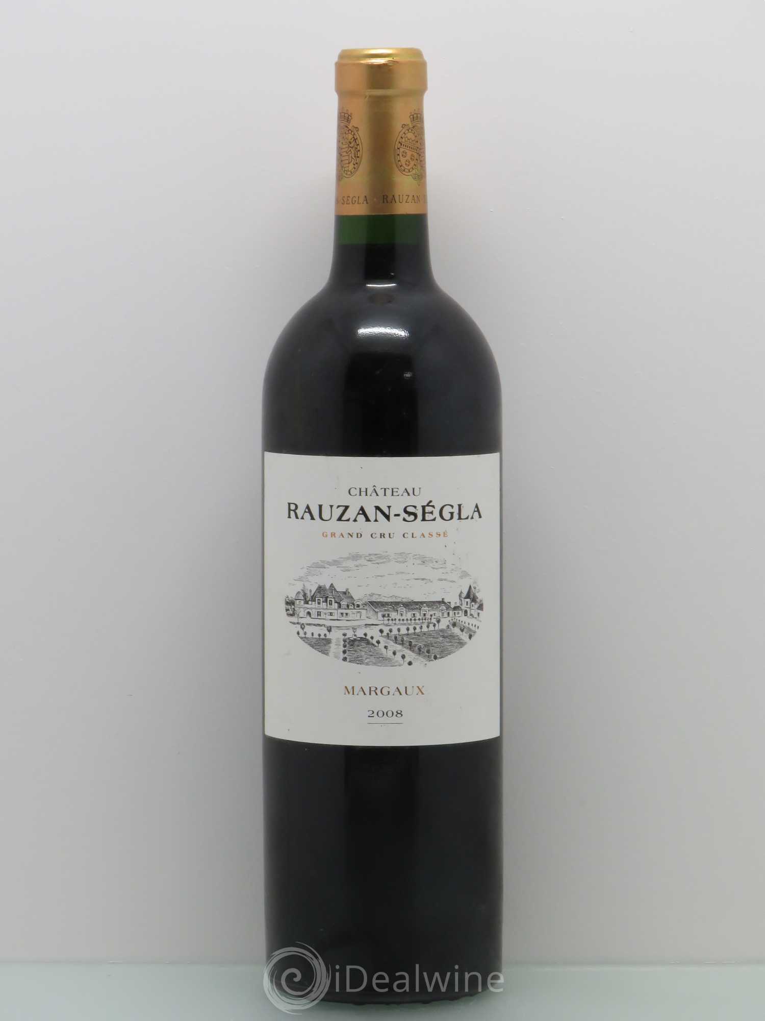Château Rauzan Ségla Grand Cru Classé 2008 - Lot de 1 bouteille - 0