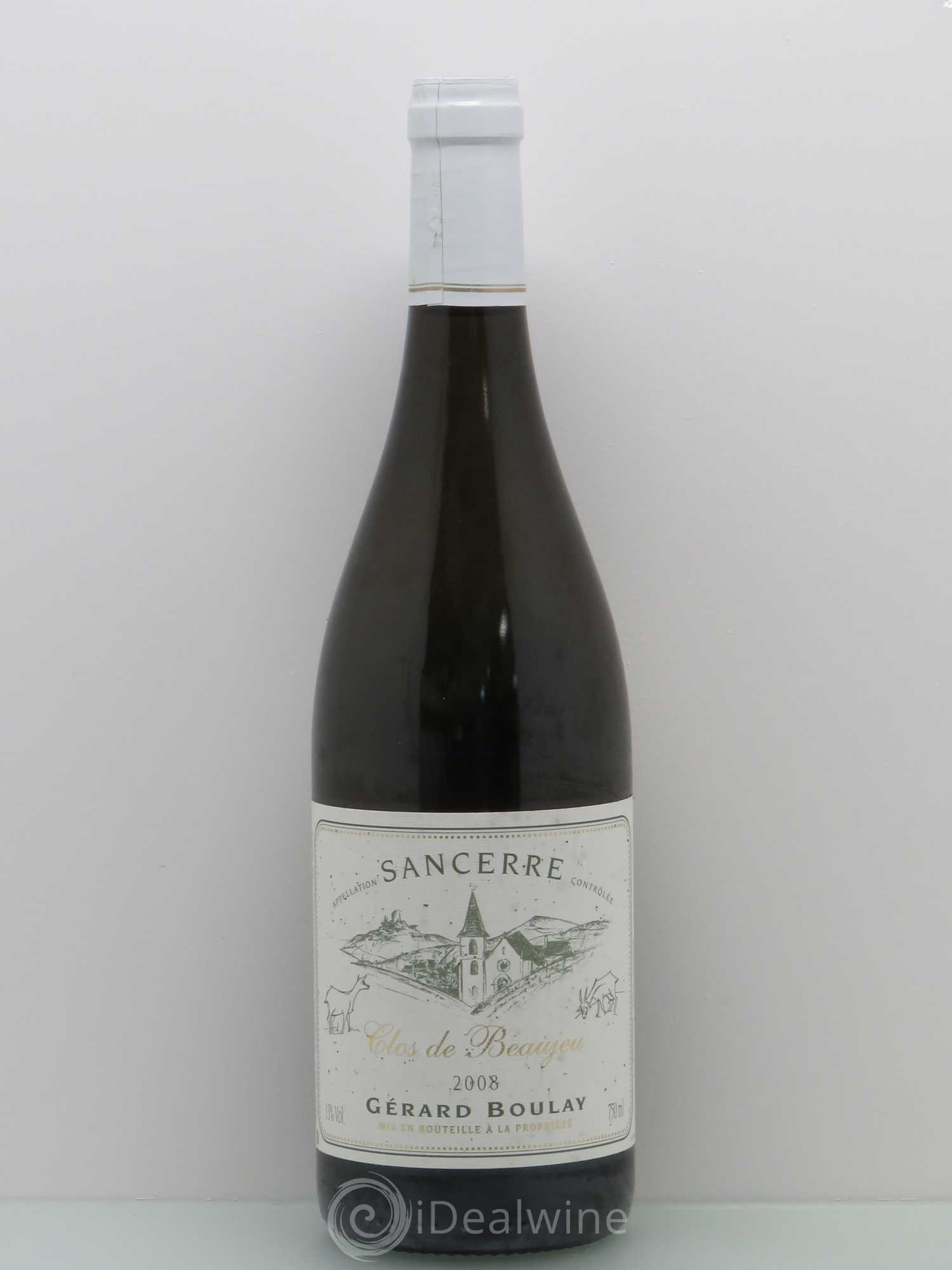 Sancerre Clos de Beaujeu Gérard Boulay 2008 - Lot de 1 bouteille - 0