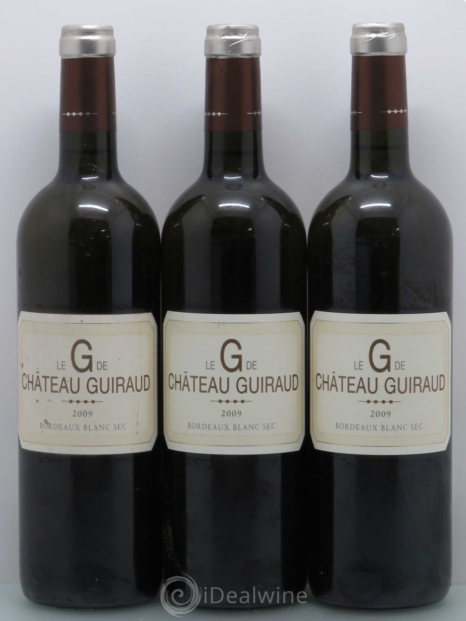 Le G de Château Guiraud 2009 - Lot de 3 bouteilles - 0
