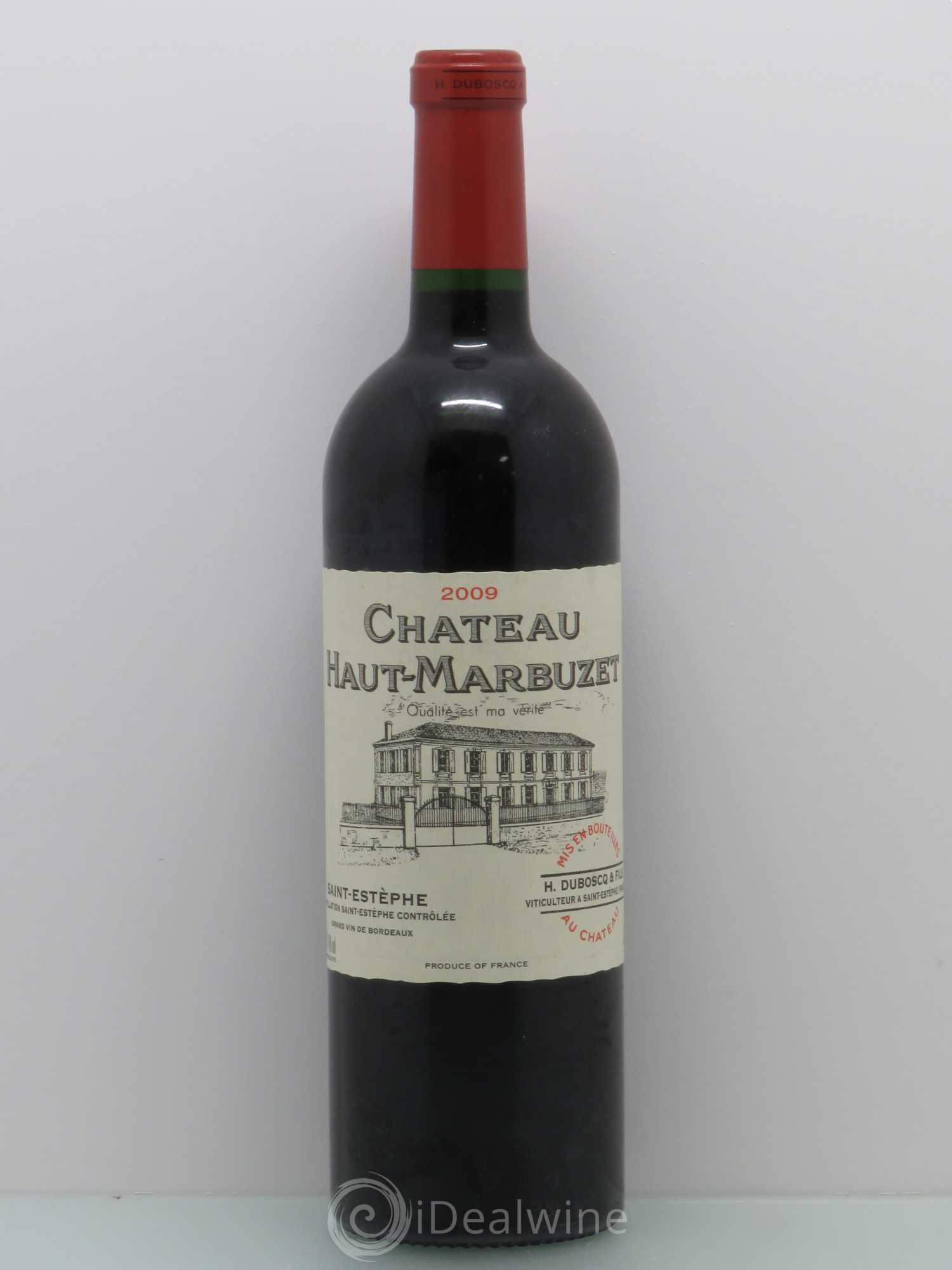 Château Haut Marbuzet 2009 - Lot de 1 bouteille - 0