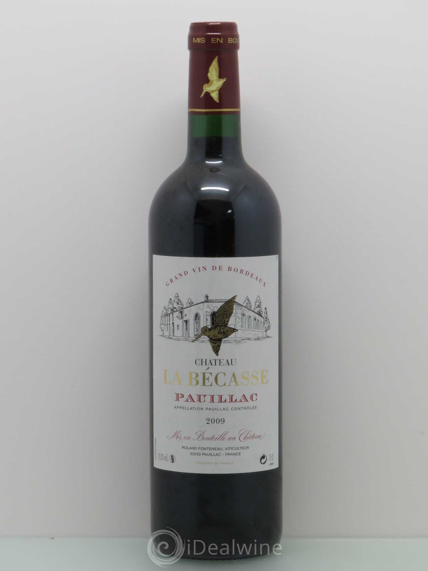 Château la Bécasse 2009 - Lot de 1 bouteille - 0