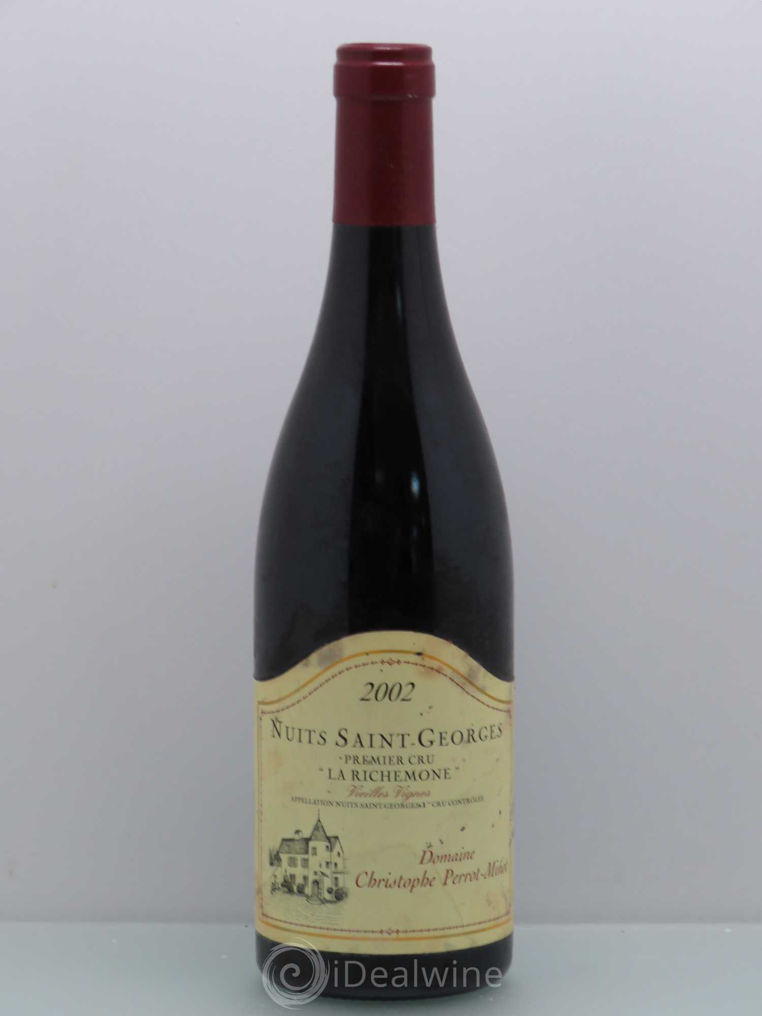 Nuits-Saint-Georges 1er Cru La Richemone Vieilles Vignes Perrot-Minot 2002 - Lot de 1 bouteille - 0