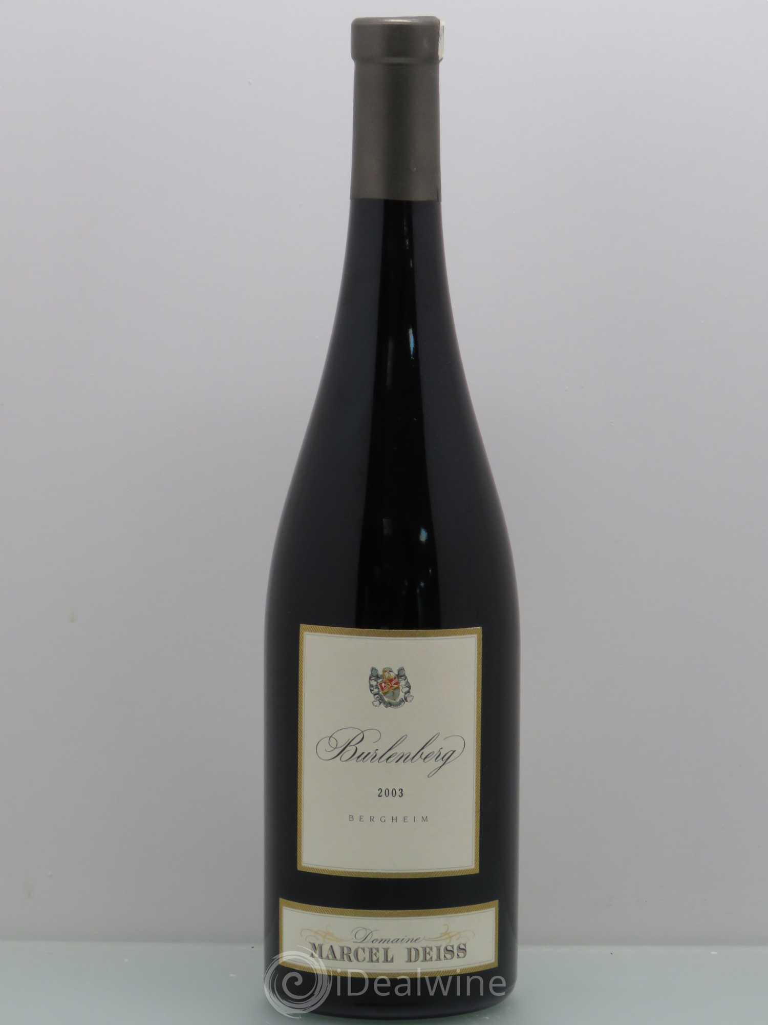 Alsace Burlenberg Marcel Deiss (Domaine) 2003 - Lot de 1 bouteille - 0
